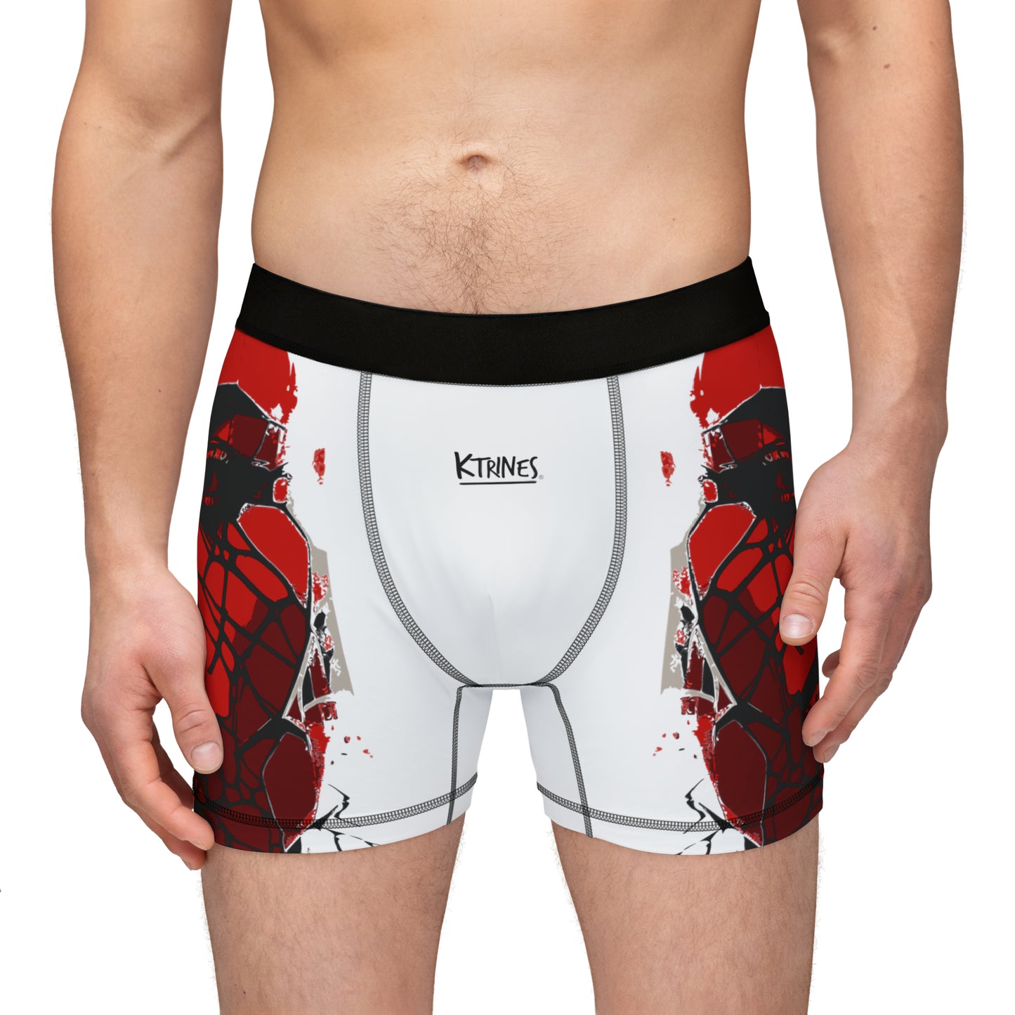 Punk Faces # 3 / Men's Boxers (AOP)