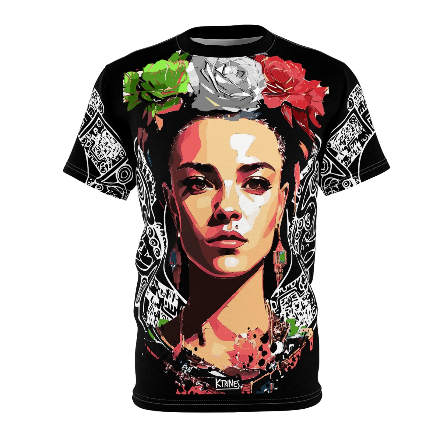 Mexico # 3 / Unisex Cut & Sew Tee (AOP)