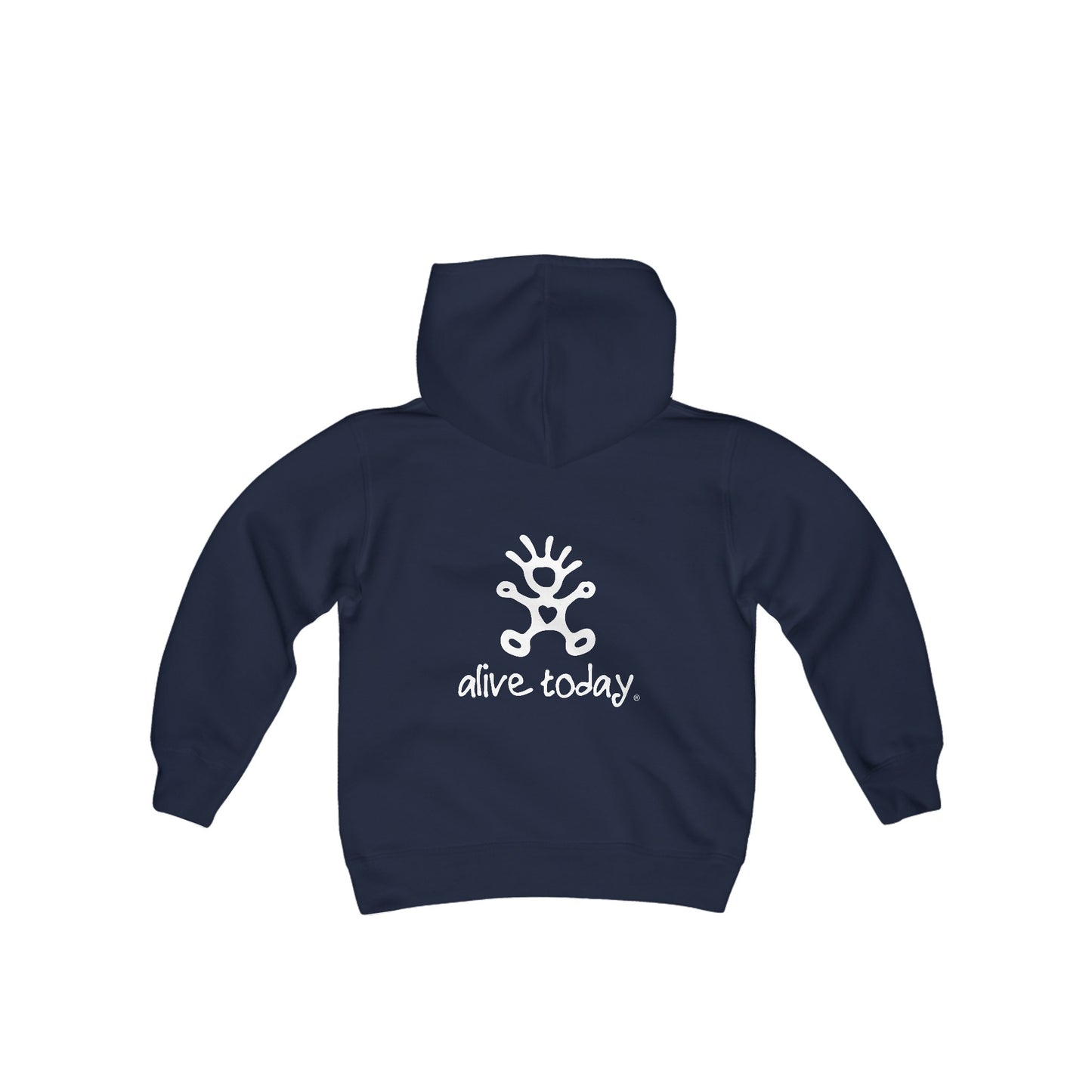 ALIVE TODAY / Youth Heavy Blend Hooded Sweatshirt