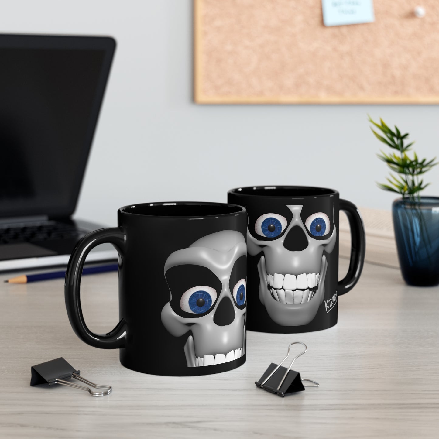 NORMAL EXPRESSION / 11oz Black Mug