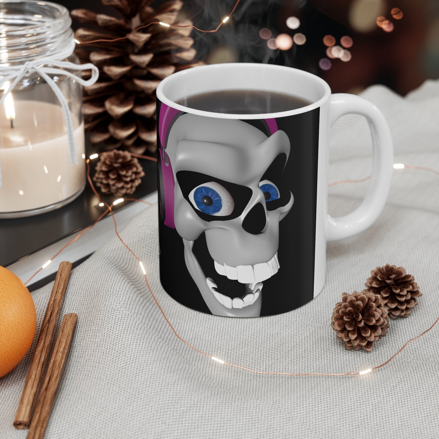 HEADPHONES / Ceramic Mug 11oz
