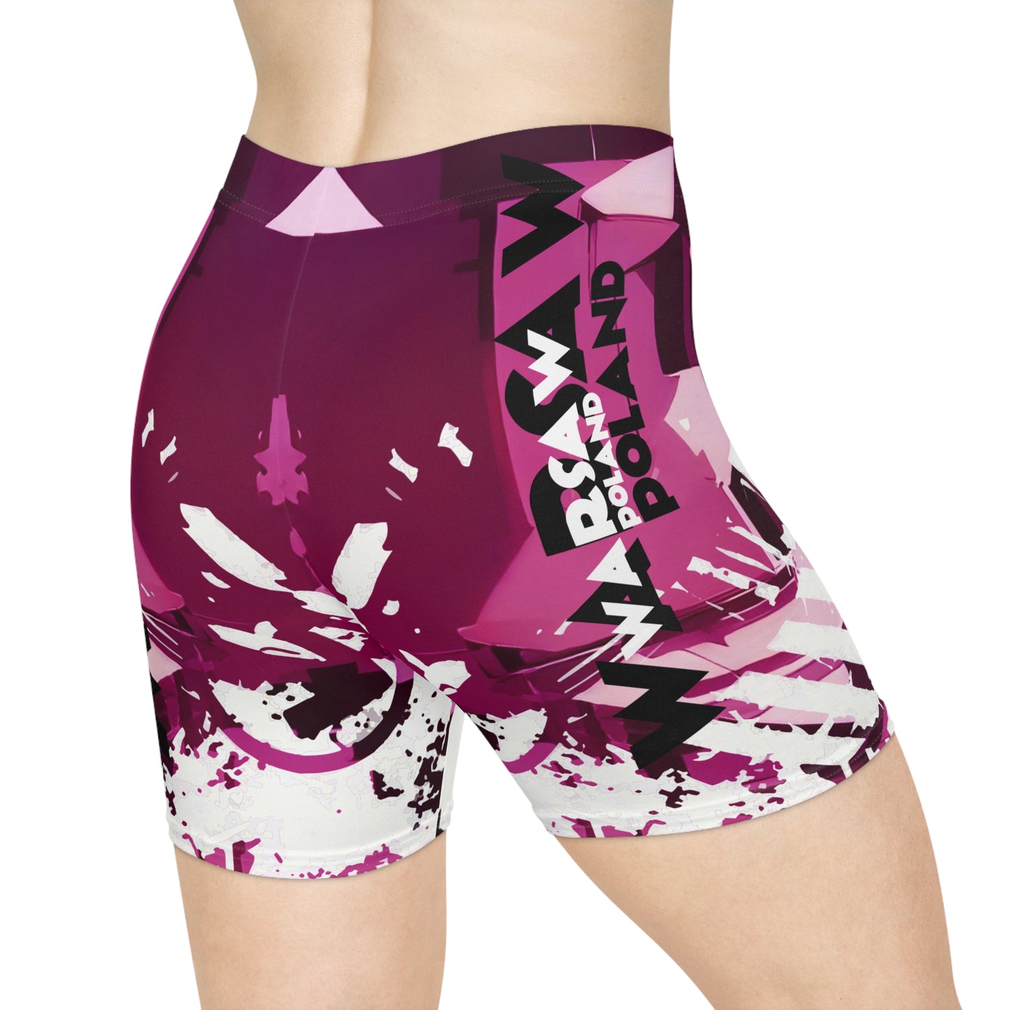 Warsaw Spring # 2 / Women's Biker Shorts (AOP)