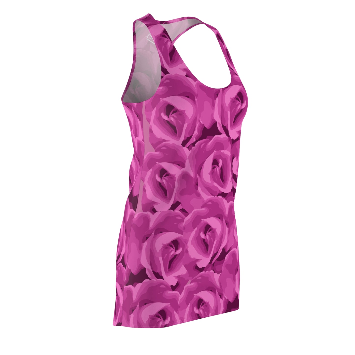 Roses / Women's Cut & Sew Racerback Dress (AOP)