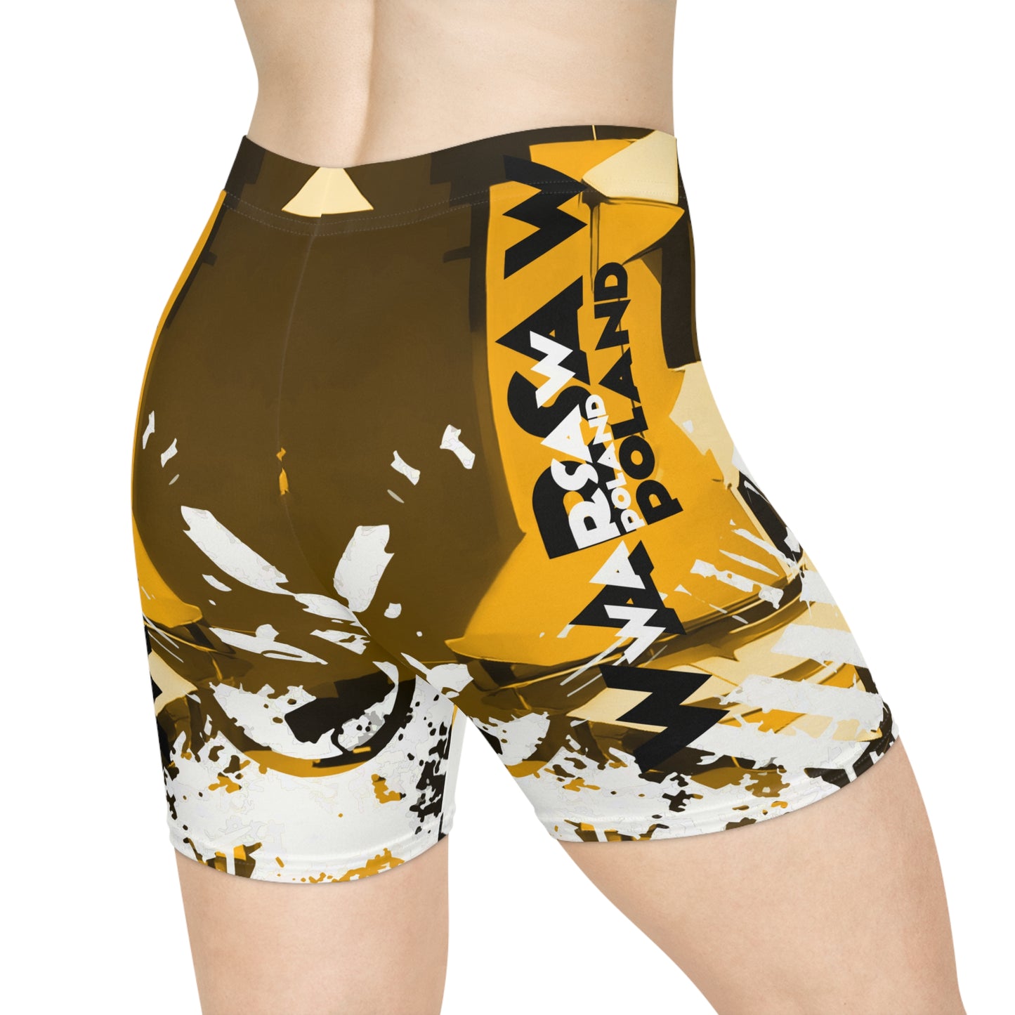 Warsaw Spring # 4 / Women's Biker Shorts (AOP)