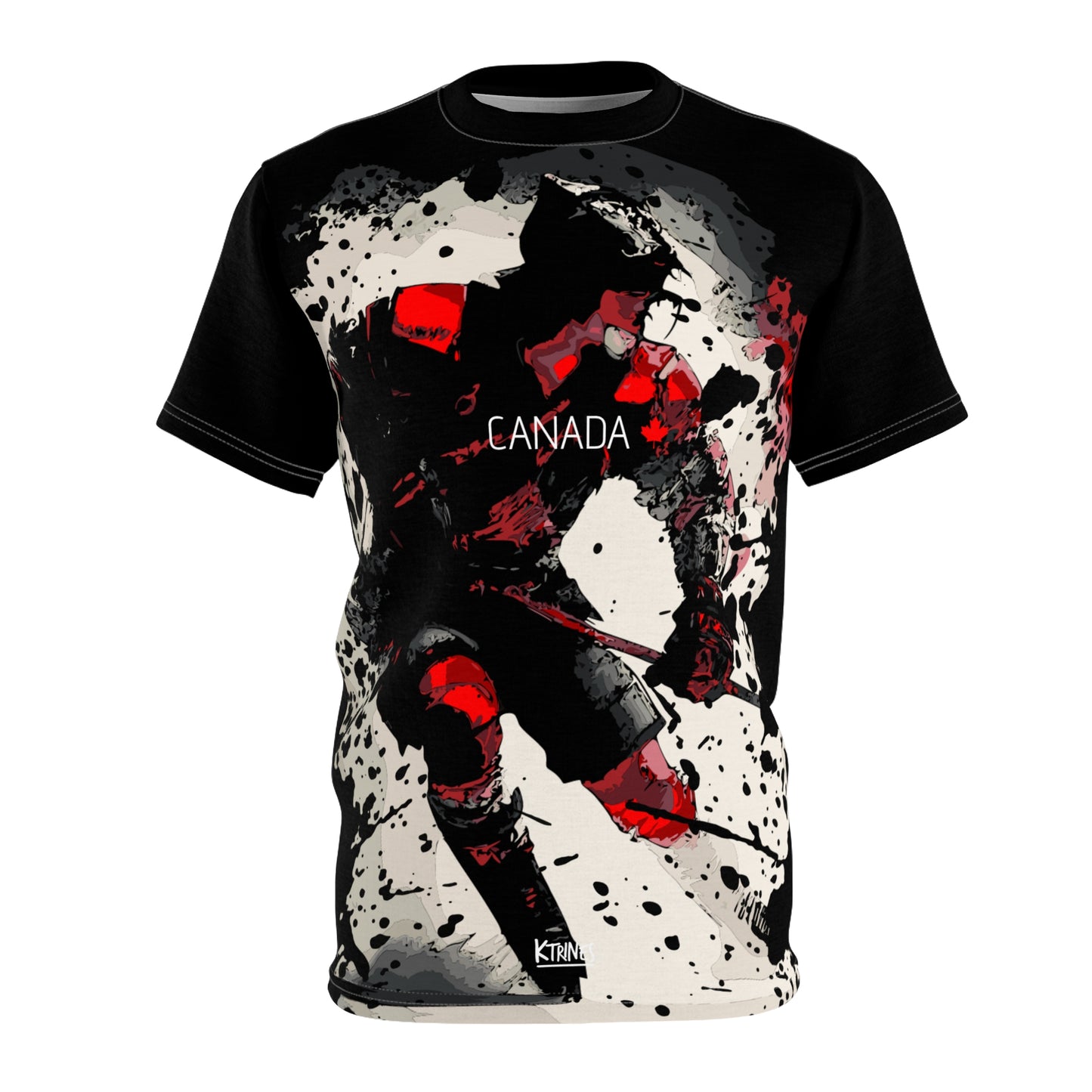 Canada # 6 / Unisex Cut & Sew Tee (AOP)
