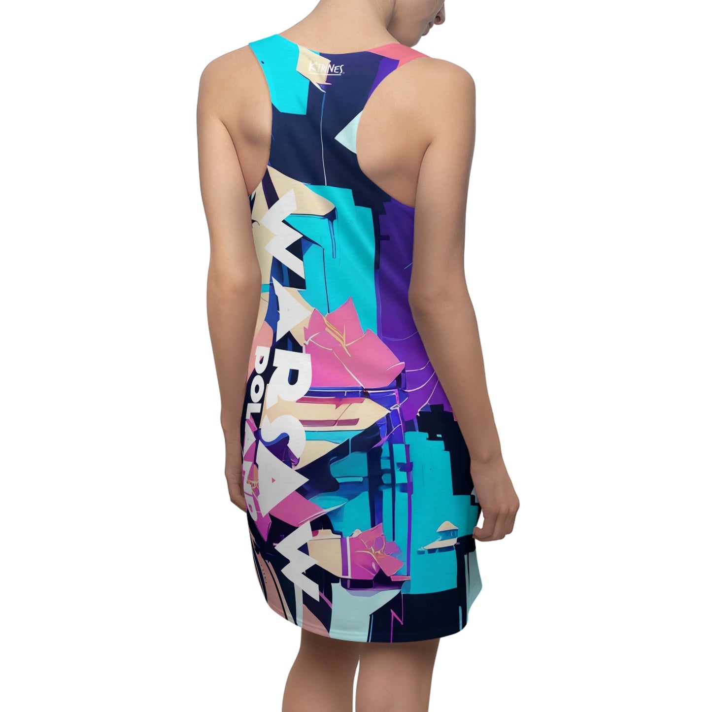 Warsaw Spring # 2 / Women's Cut & Sew Racerback Dress (AOP)