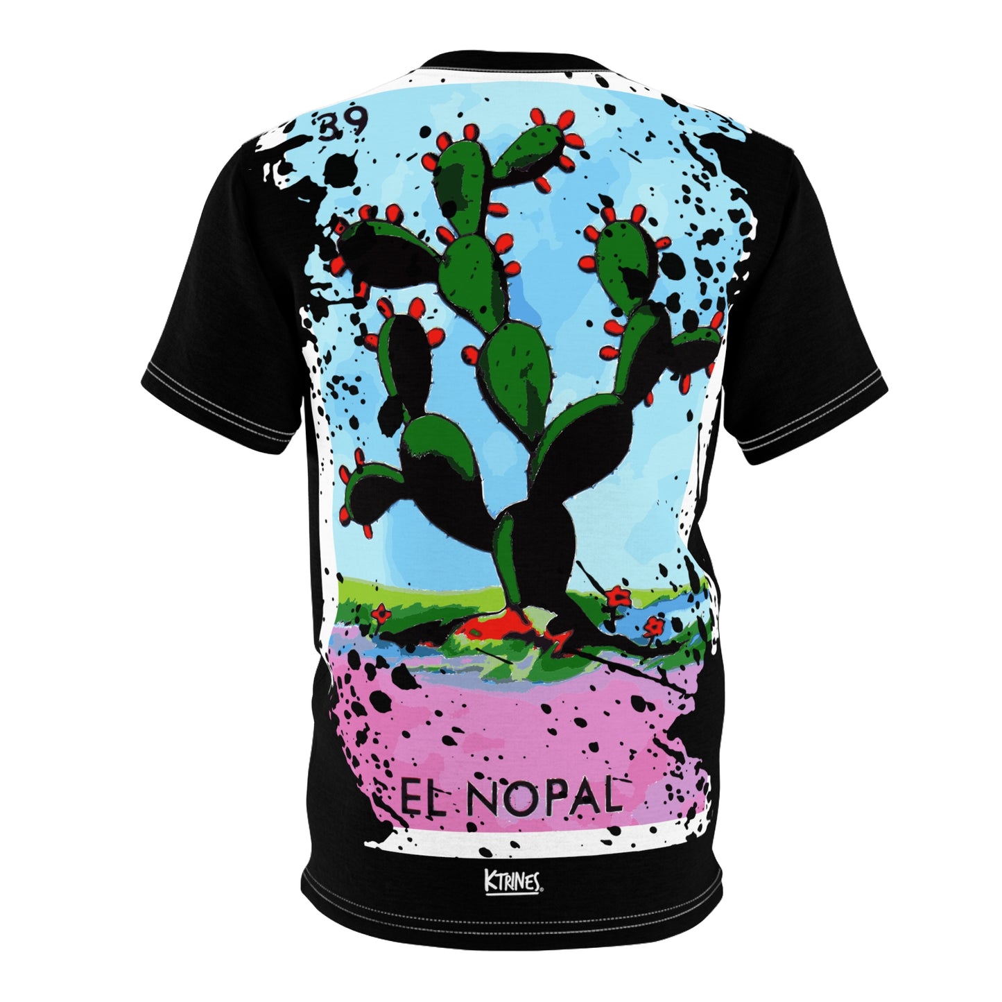 Mexico # 10 / Unisex Cut & Sew Tee (AOP)