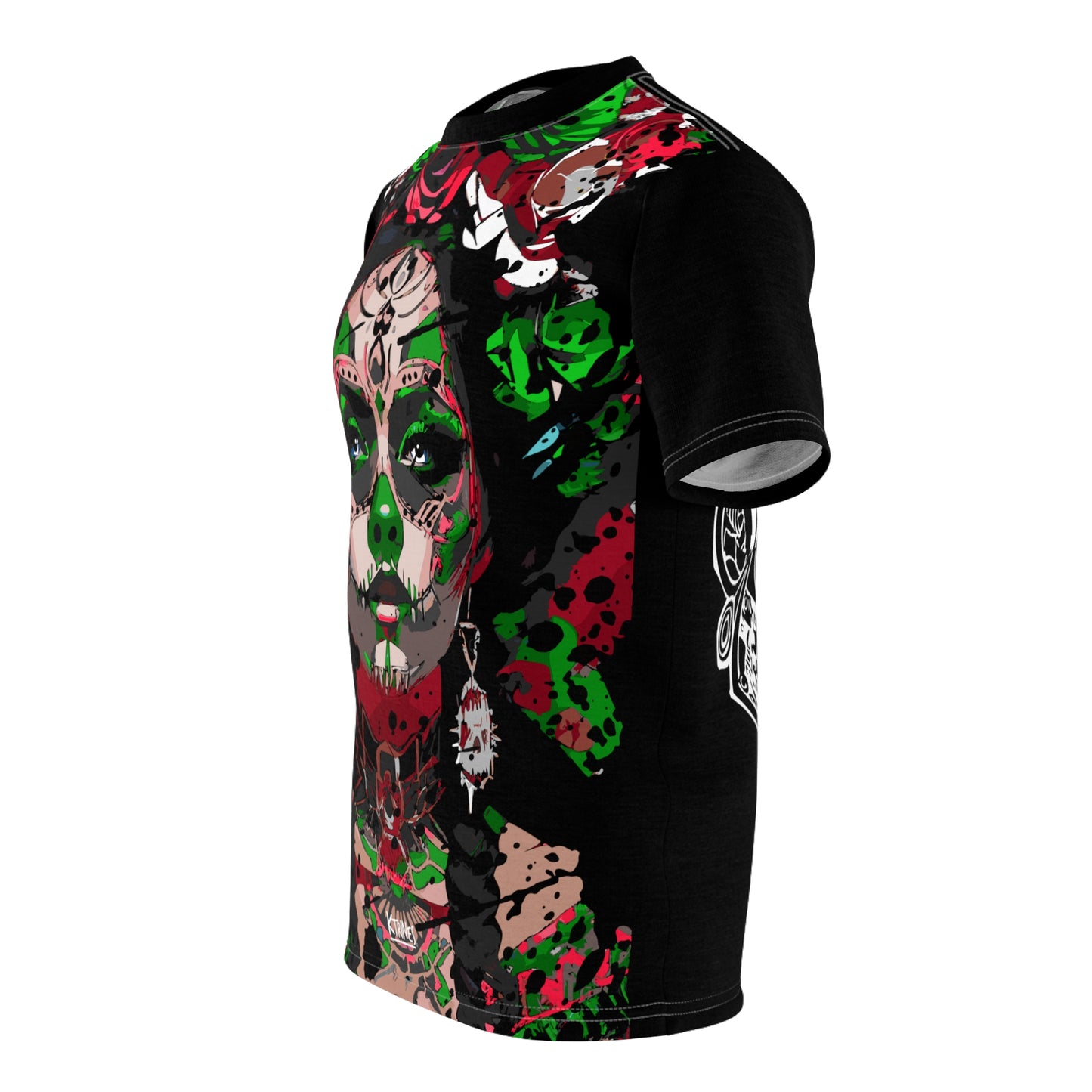 Mexico # 18 / Unisex Cut & Sew Tee (AOP)