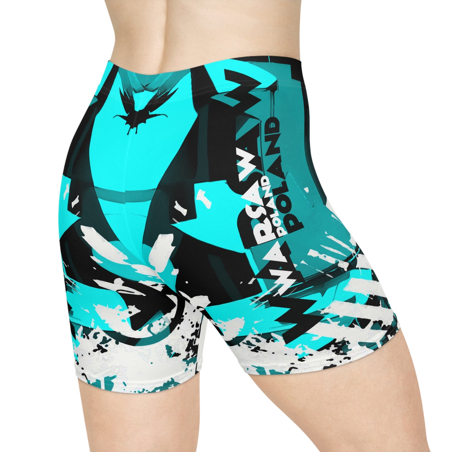 Warsaw Spring # 3 / Women's Biker Shorts (AOP)