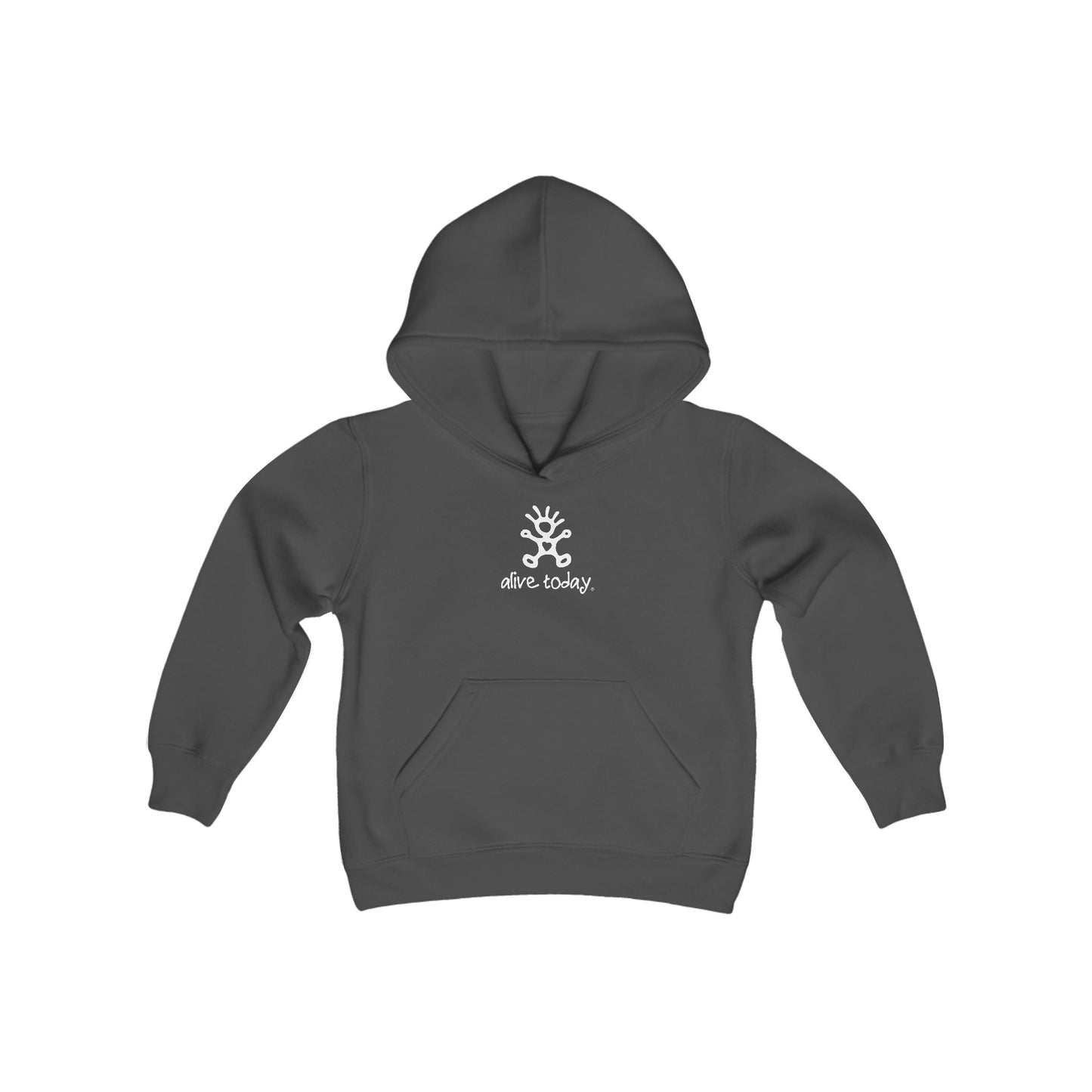 ALIVE TODAY / Youth Heavy Blend Hooded Sweatshirt