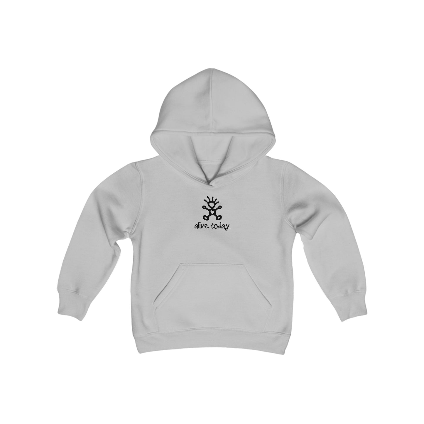 ALIVE TODAY / Youth Heavy Blend Hooded Sweatshirt