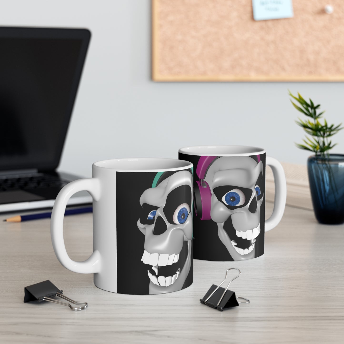 HEADPHONES / Ceramic Mug 11oz