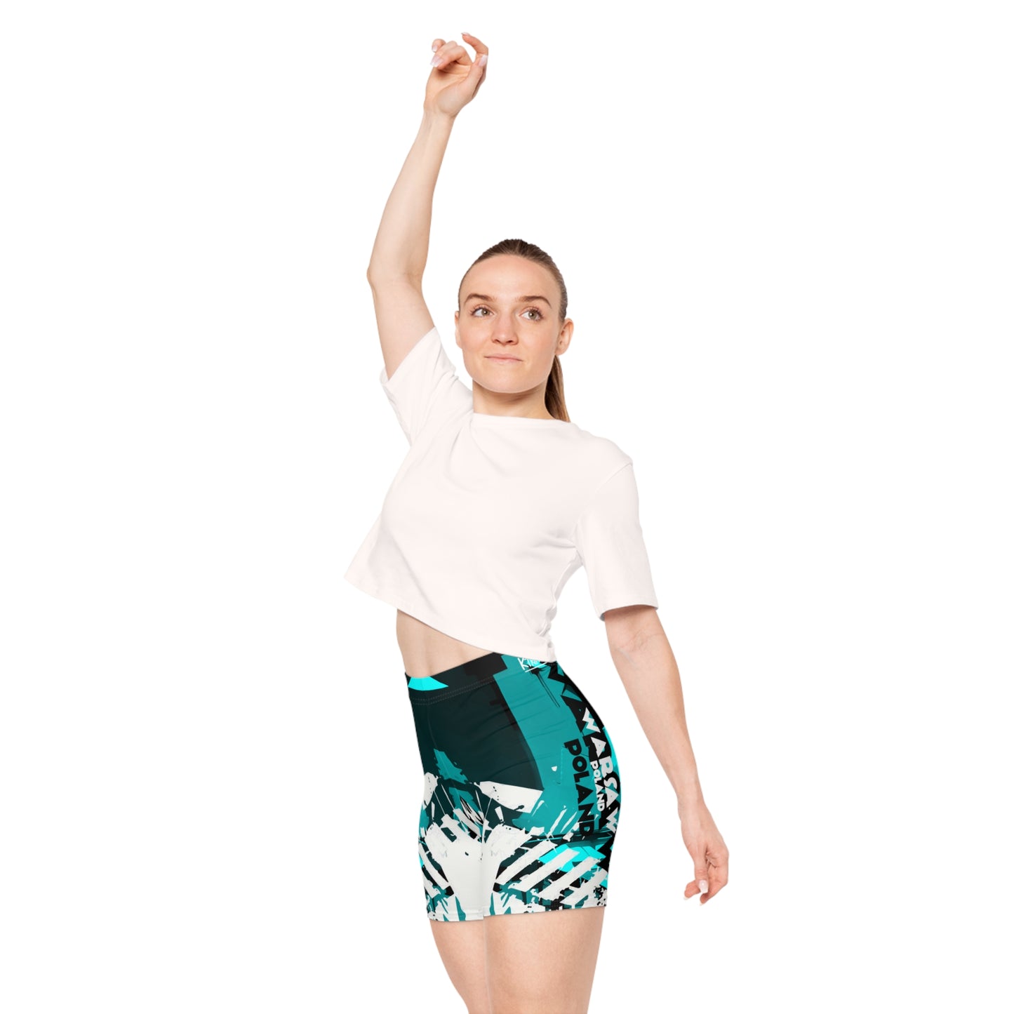 Warsaw Spring # 3 / Women's Biker Shorts (AOP)