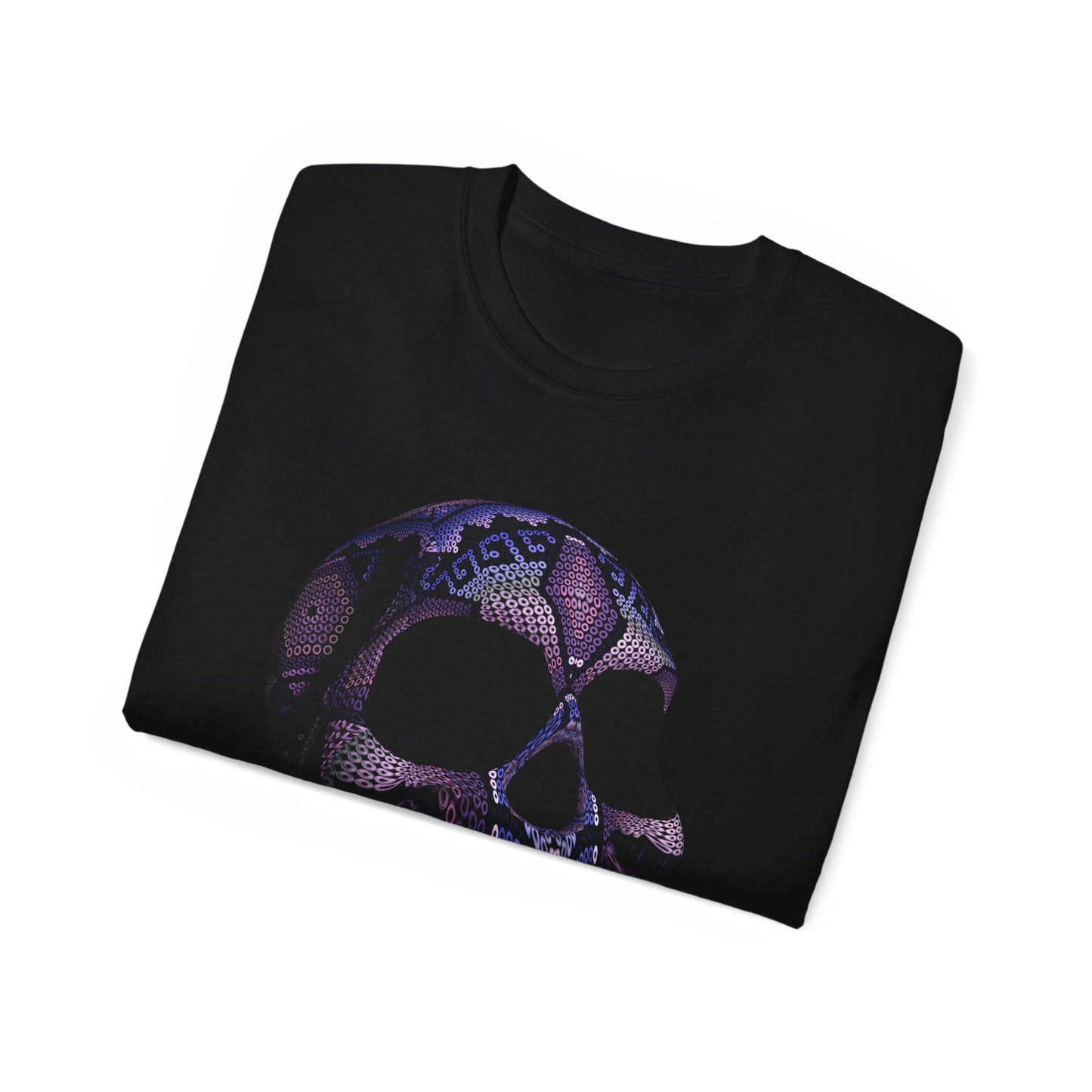 Huichol Art Skull # 23 / Unisex Ultra Cotton Tee