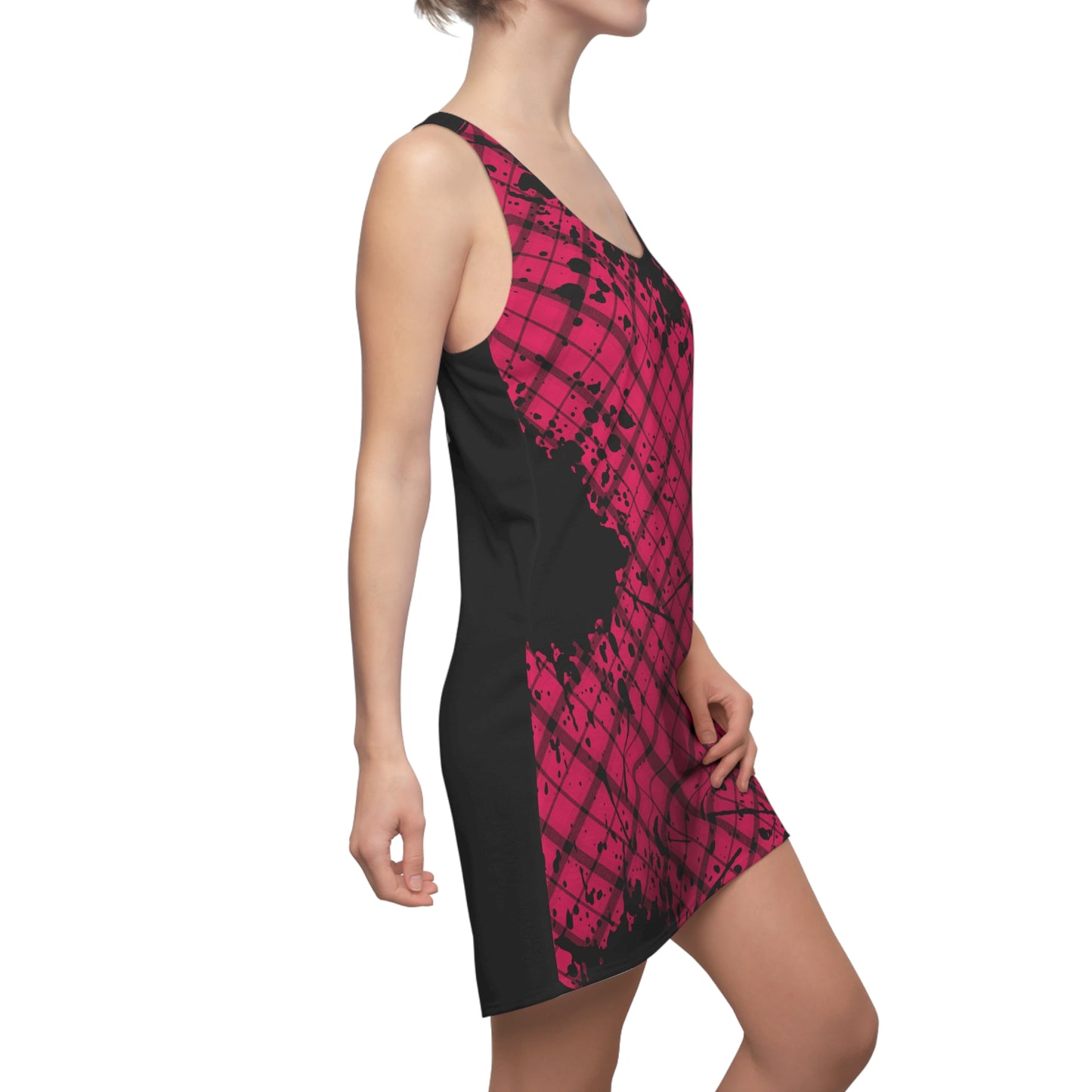 Back to College (Teacher) # 1 / Women's Cut & Sew Racerback Dress (AOP)