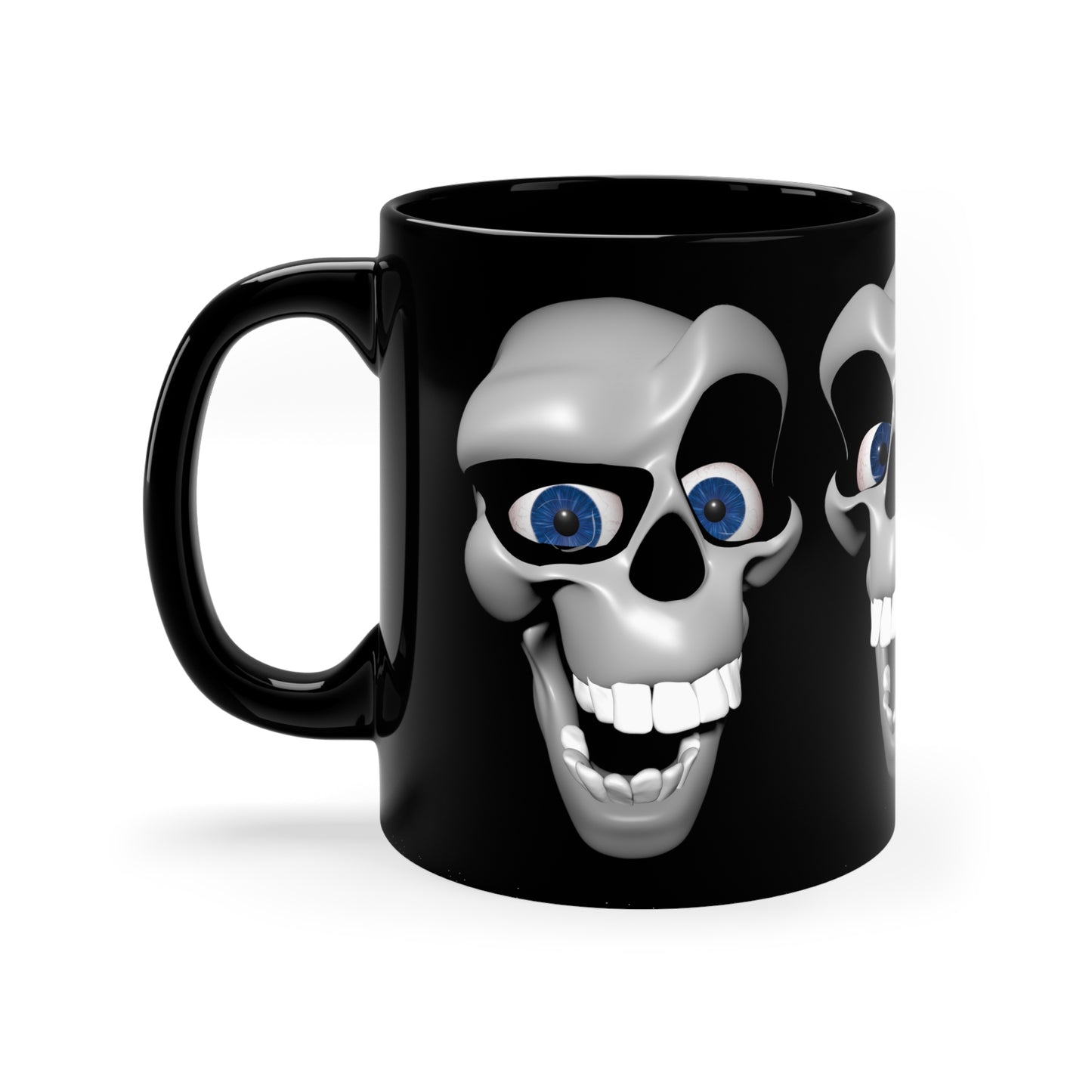 FACES / 11oz Black Mug