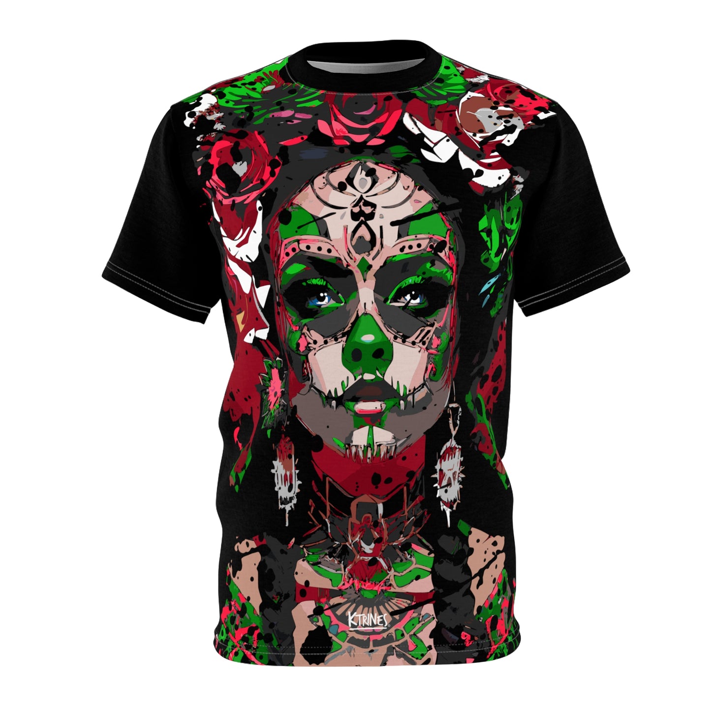 Mexico # 18 / Unisex Cut & Sew Tee (AOP)