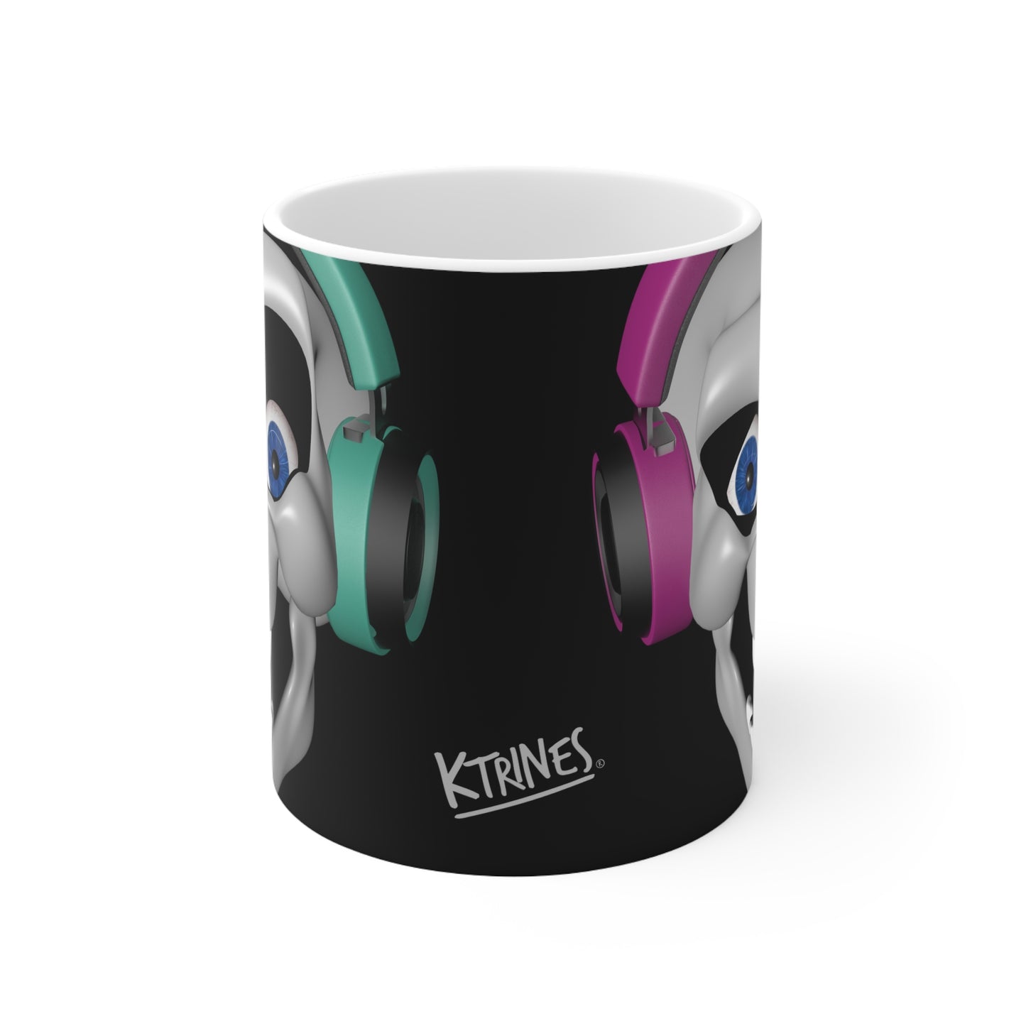 HEADPHONES / Ceramic Mug 11oz