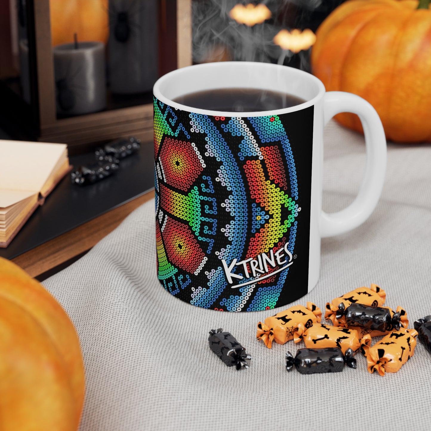 HUICHOL ART / Ceramic Mug 11oz