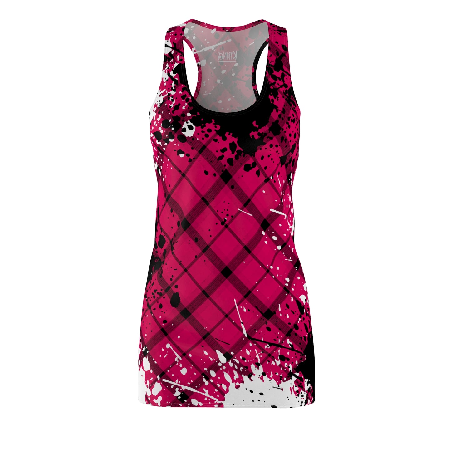 Back to College (Teacher) # 3 / Women's Cut & Sew Racerback Dress (AOP)