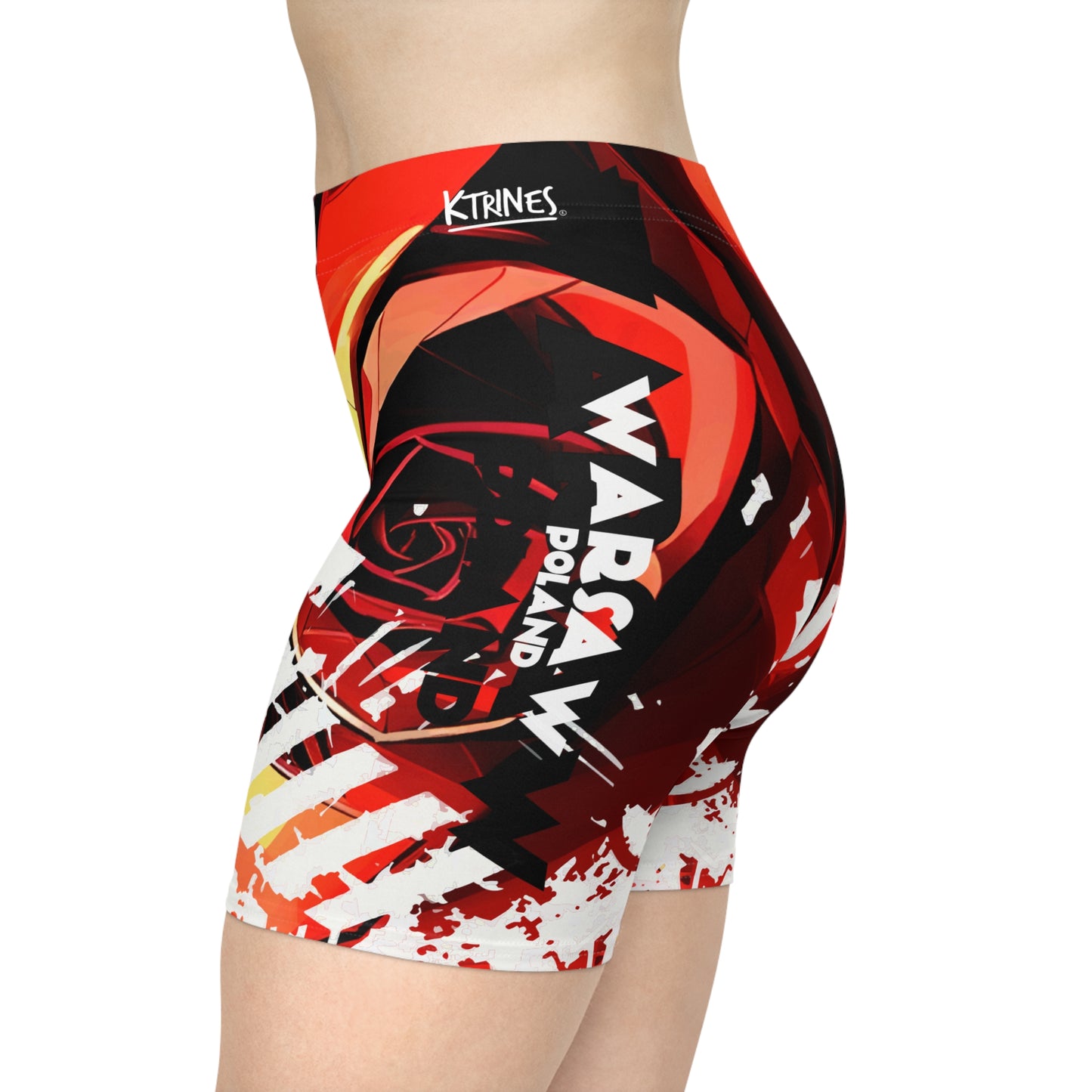 Warsaw Spring # 1 / Women's Biker Shorts (AOP)