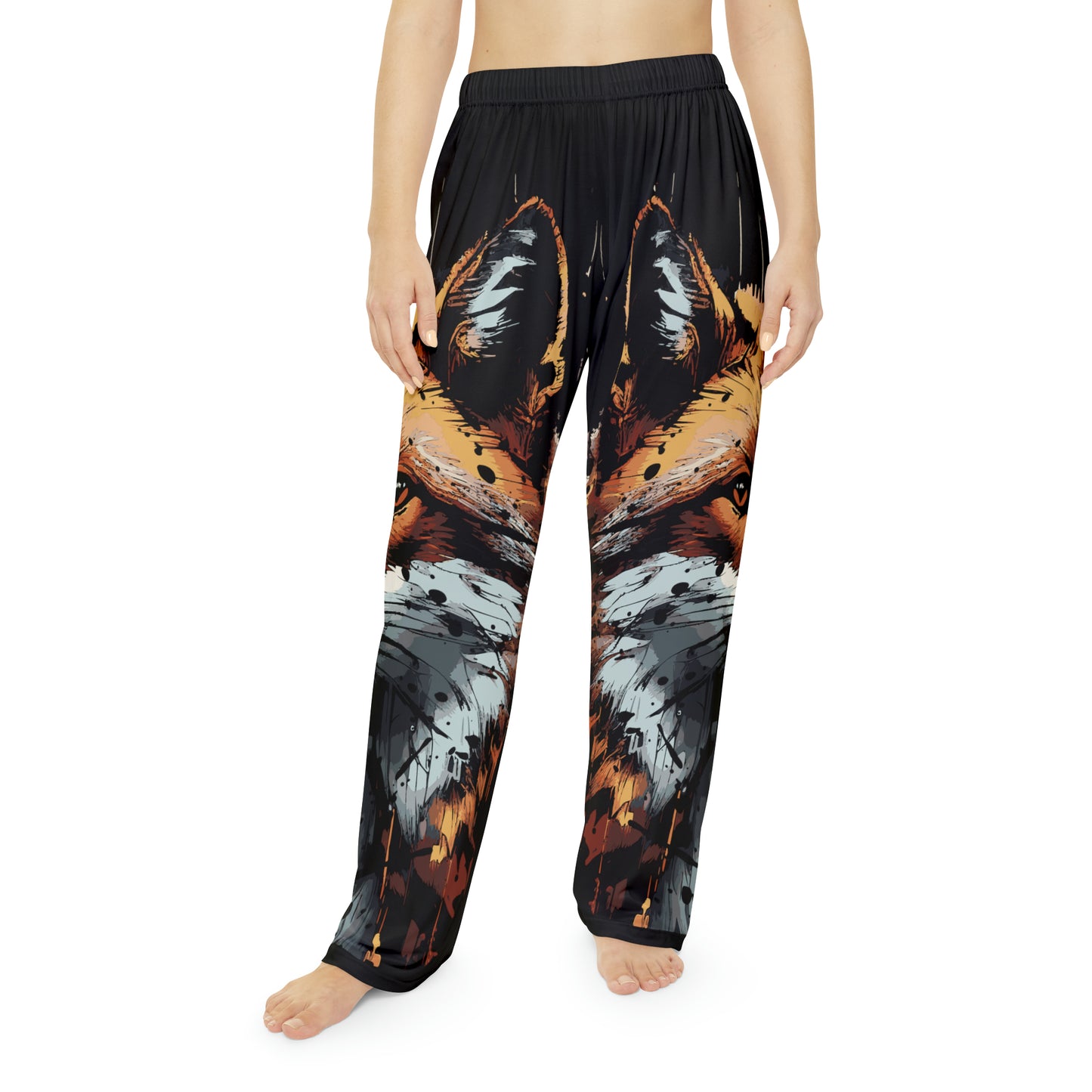 Animals # 2 / Women's Pajama Pants (AOP)