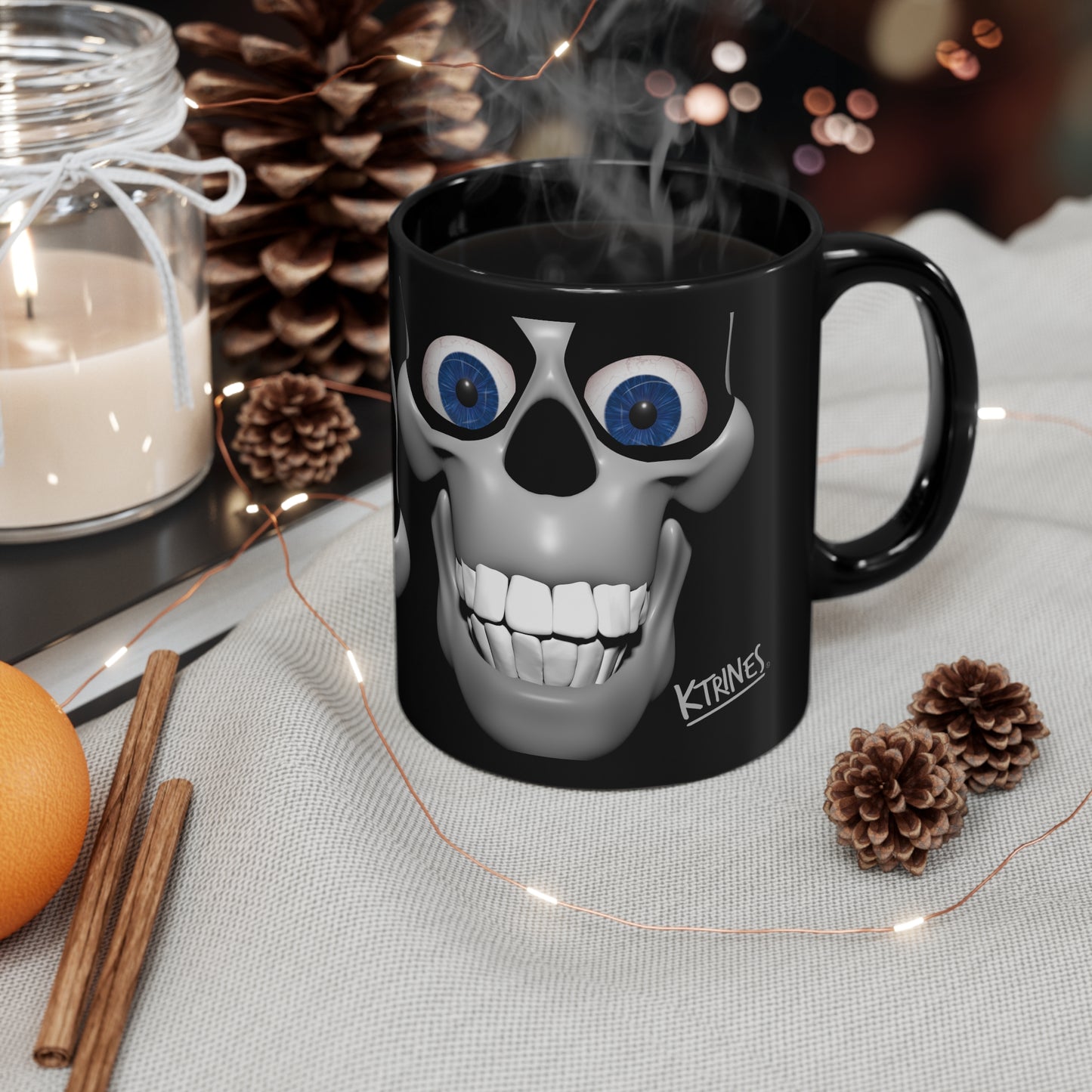 NORMAL EXPRESSION / 11oz Black Mug
