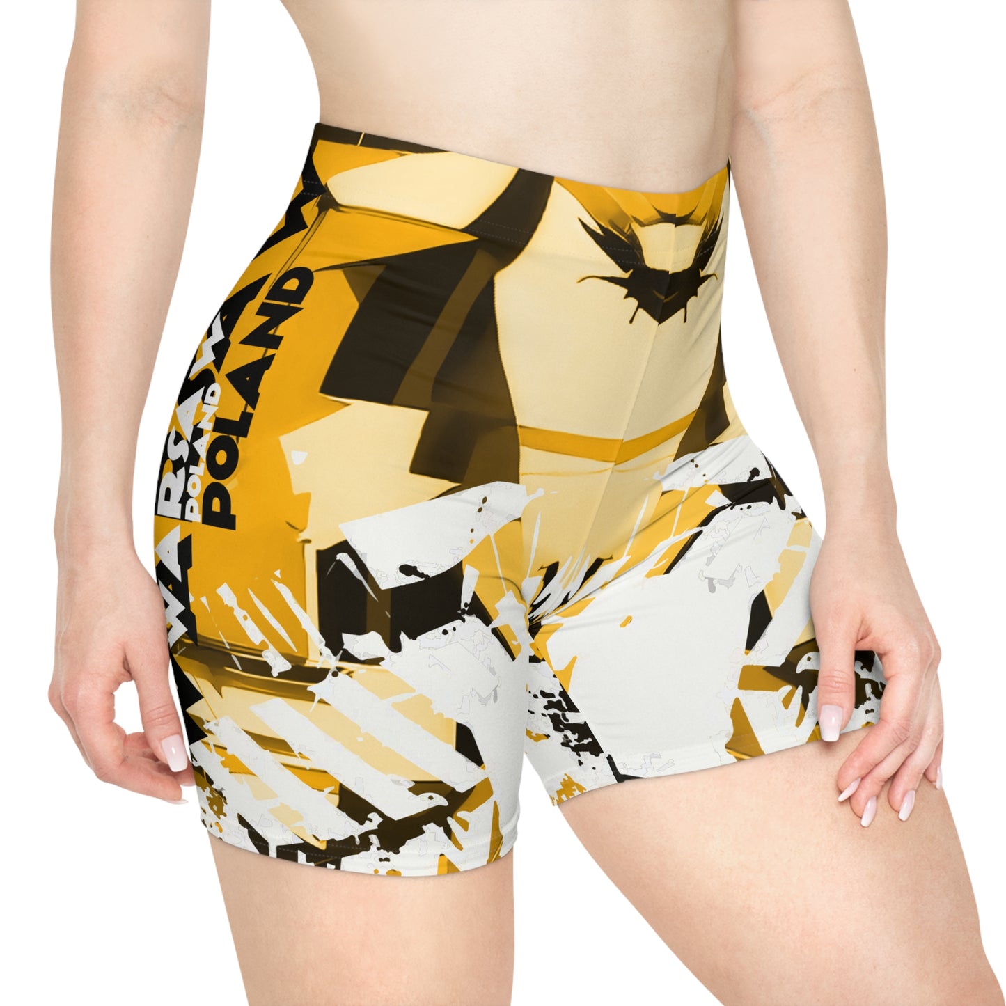 Warsaw Spring # 4 / Women's Biker Shorts (AOP)