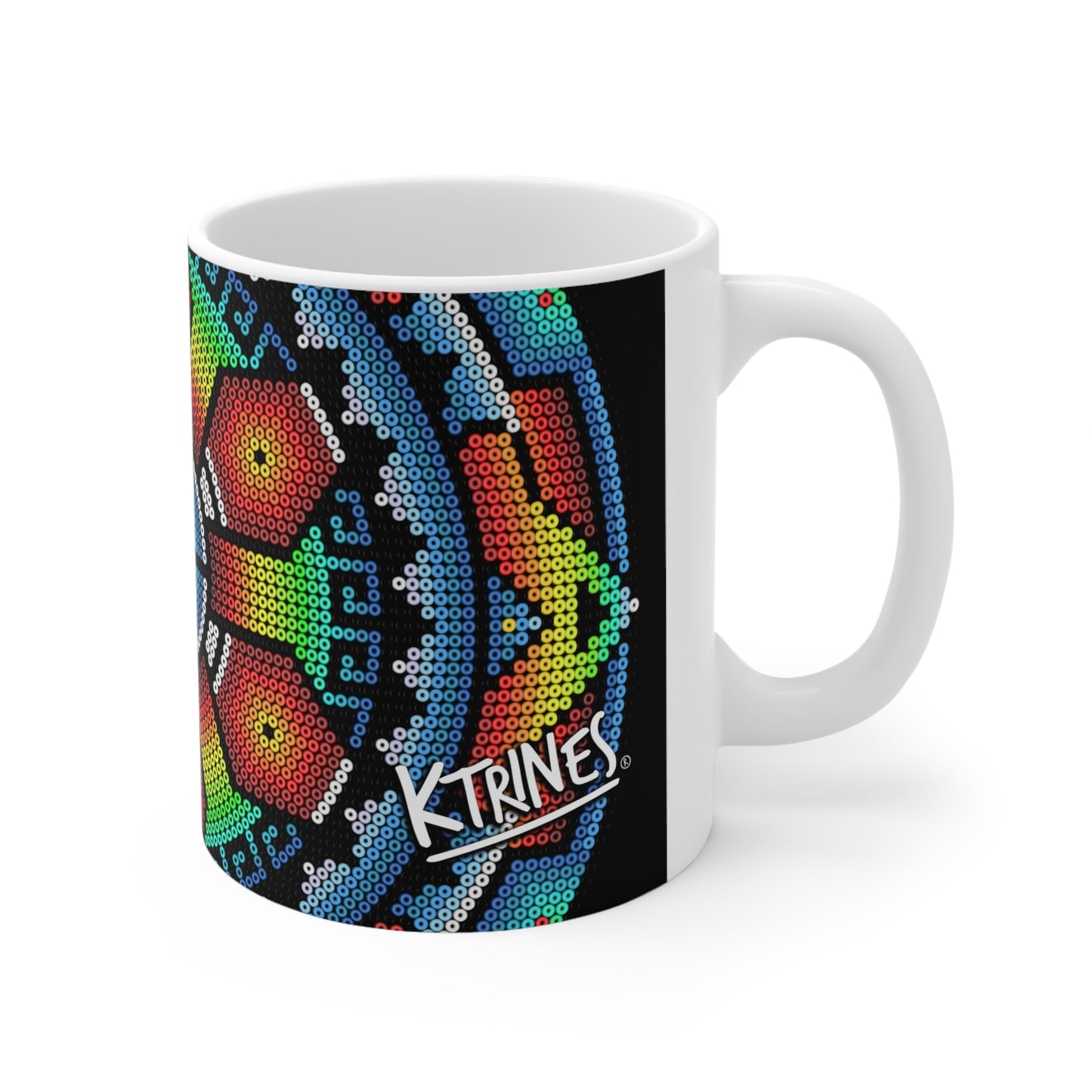 HUICHOL ART / Ceramic Mug 11oz