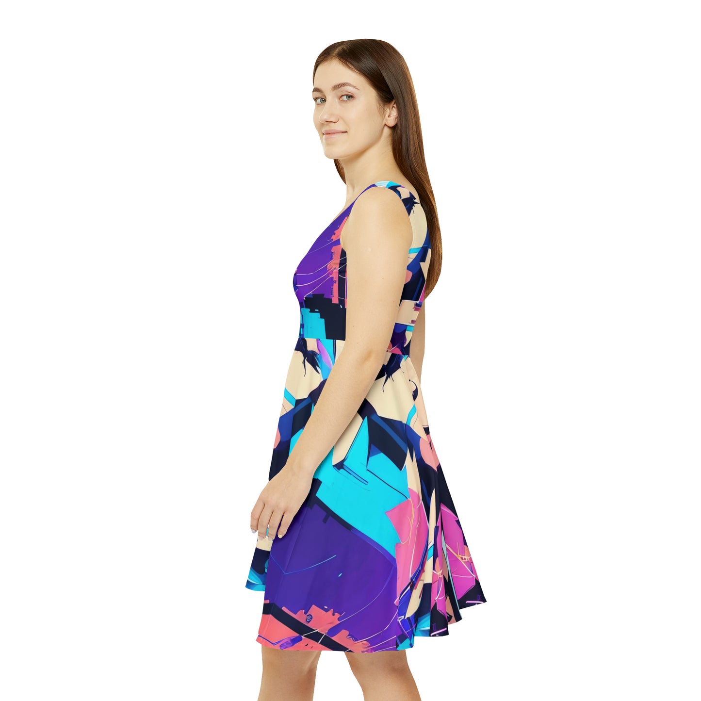 Warsaw Spring # 1 / Women's Skater Dress (AOP)