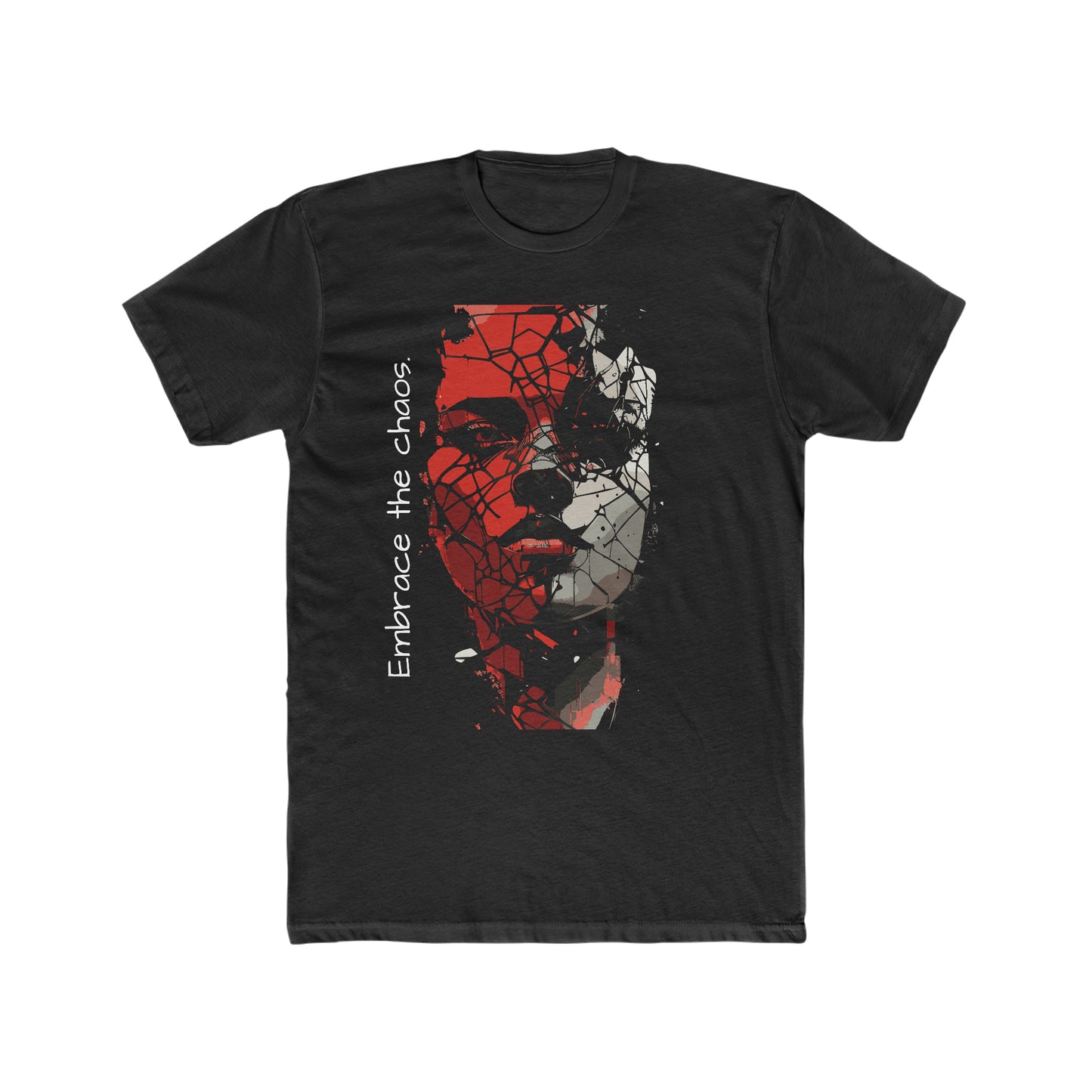 Punk Faces # 1 / Men's Cotton Crew Tee