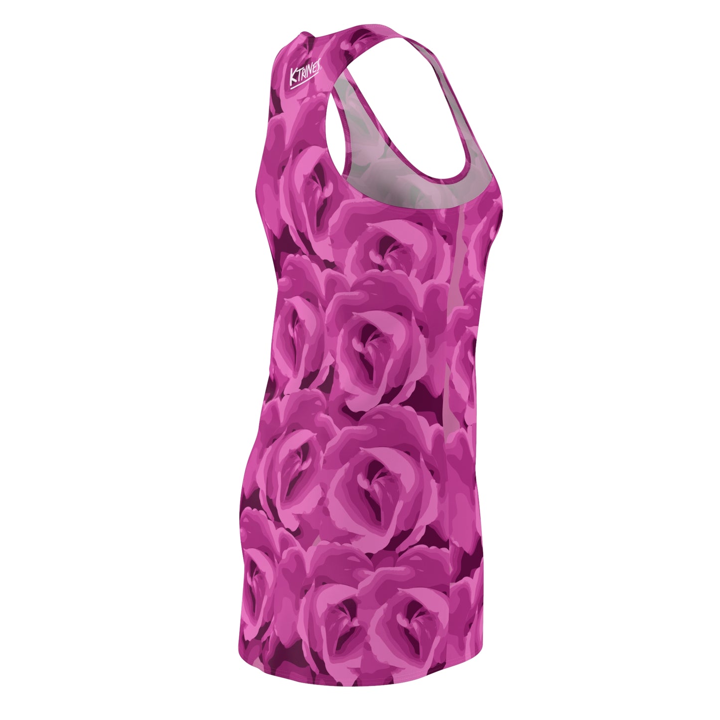 Roses / Women's Cut & Sew Racerback Dress (AOP)