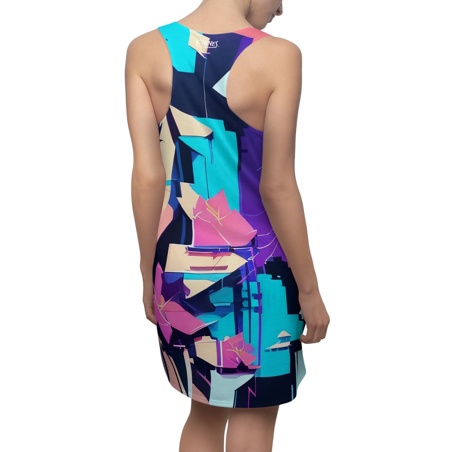 Warsaw Spring # 1 / Women's Cut & Sew Racerback Dress (AOP)