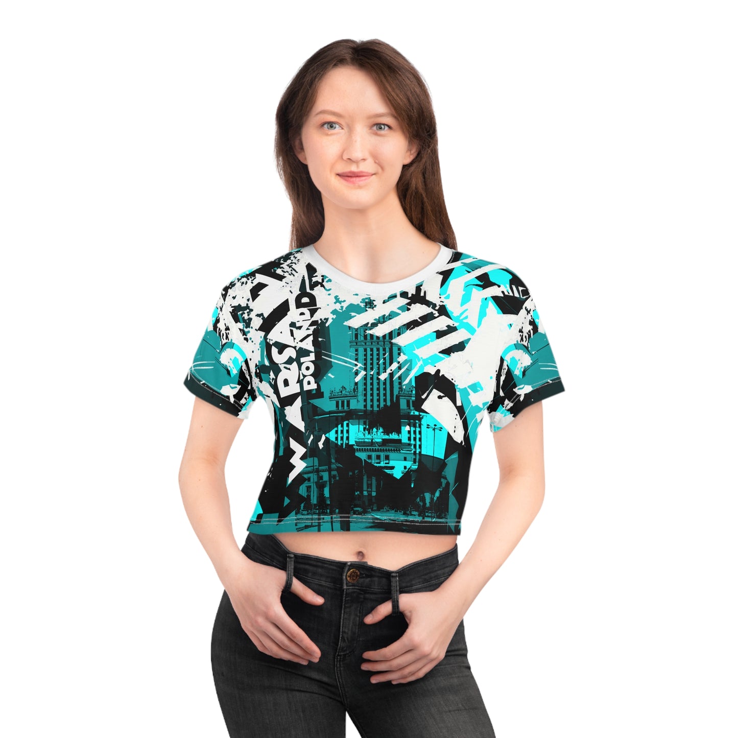 Warsaw Spring # 3 / Crop Tee (AOP)