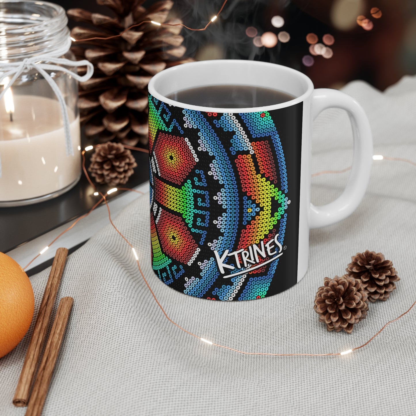 HUICHOL ART   /   Ceramic Mug 11oz