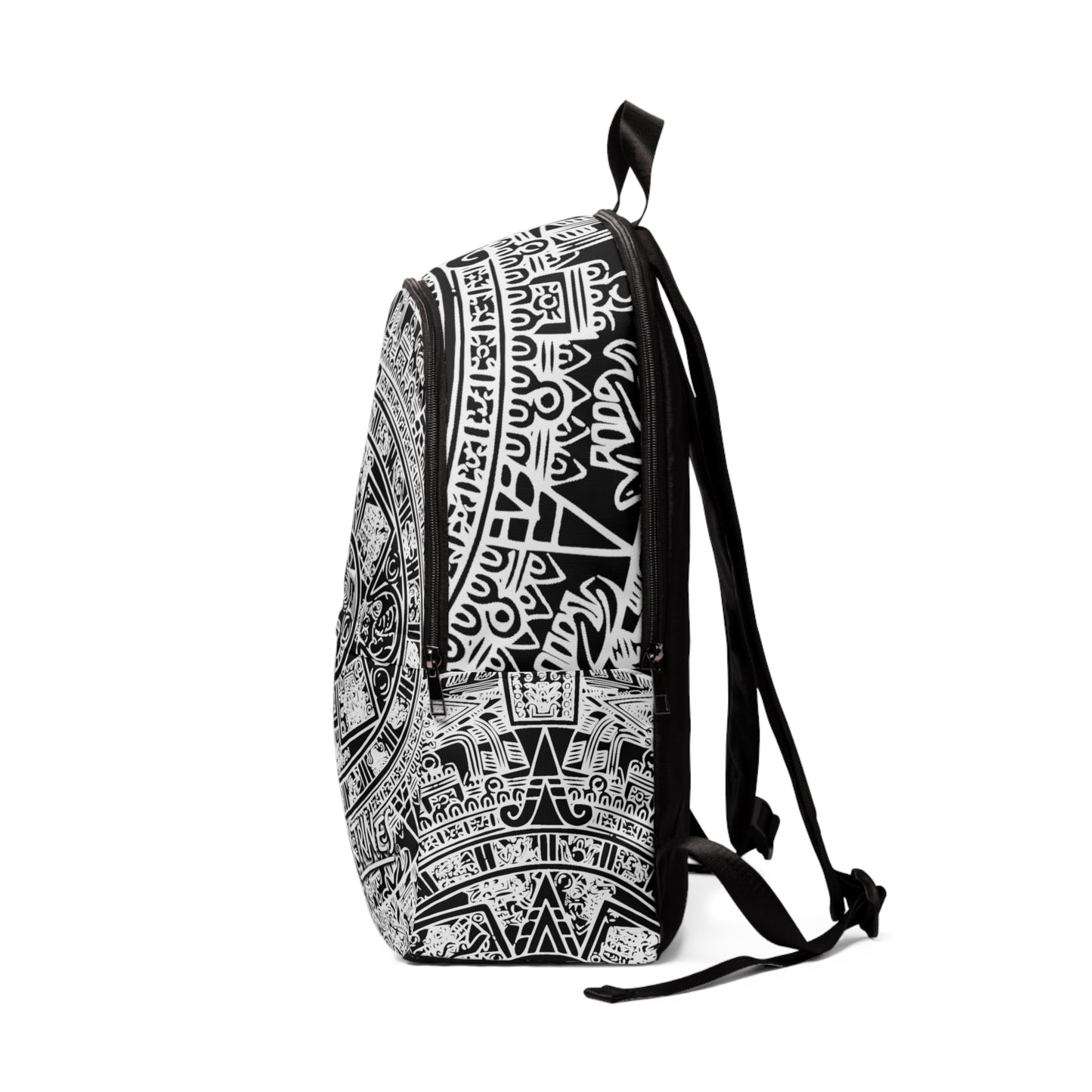 Aztec Calendar #1 / Unisex Fabric Backpack