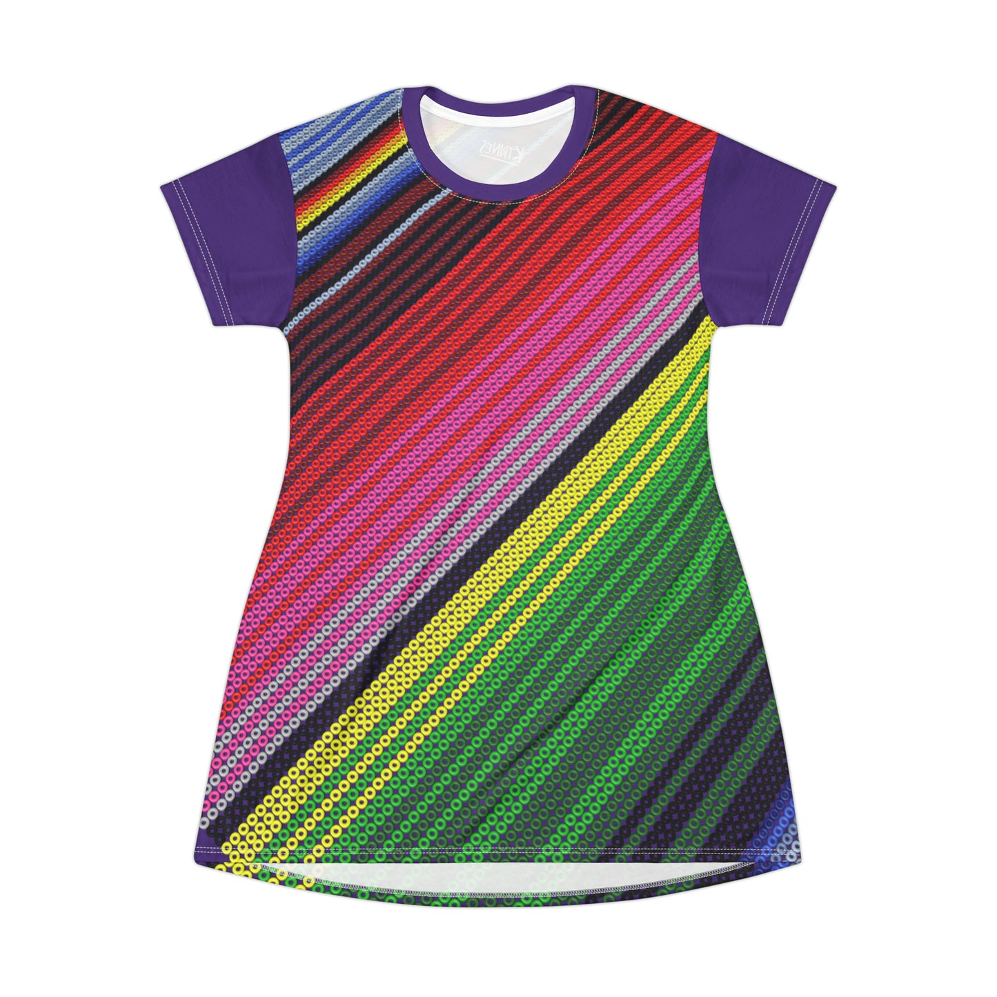 Huichol # 1 / T-Shirt Dress (AOP)