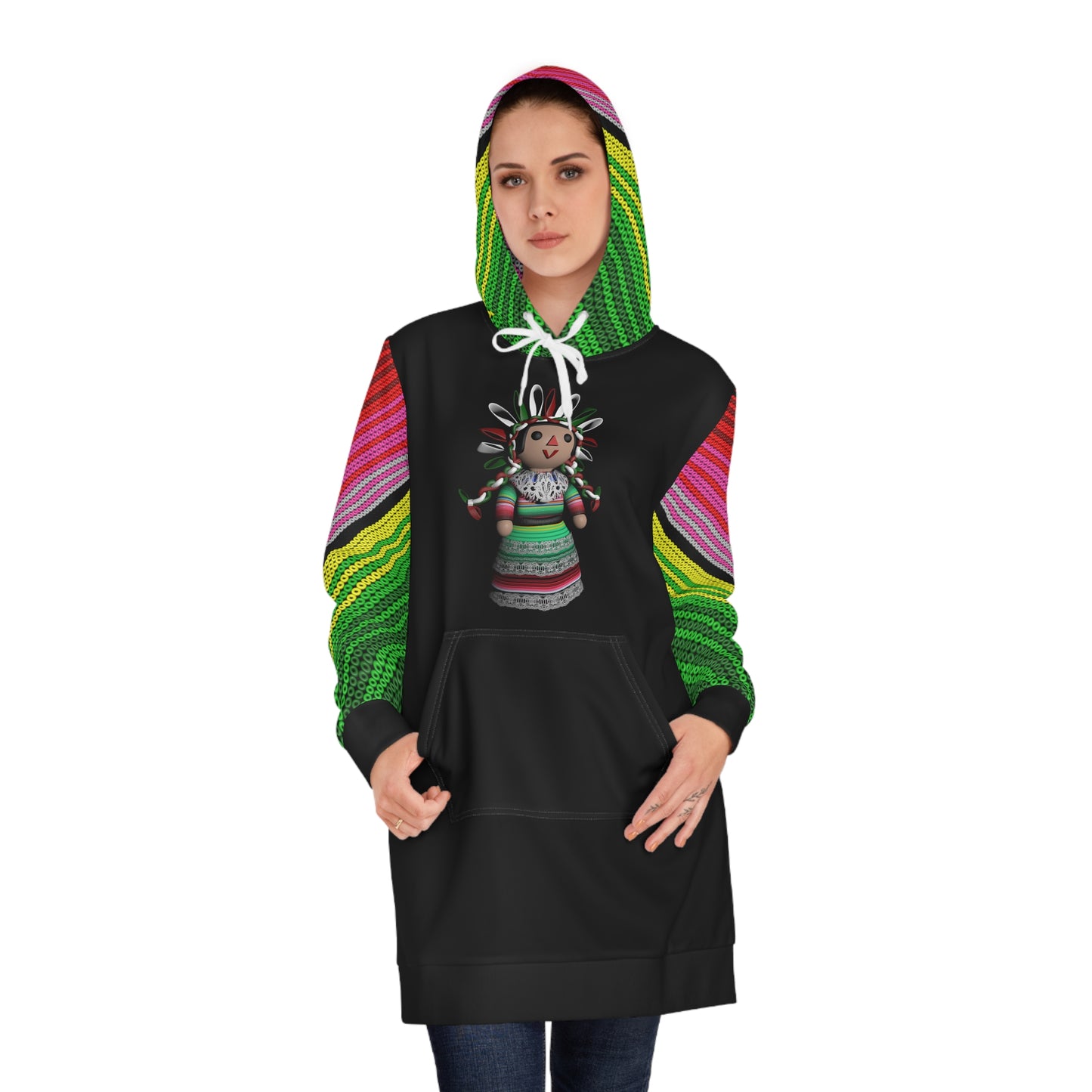 Sarape # 3/ Women's Hoodie Dress (AOP)