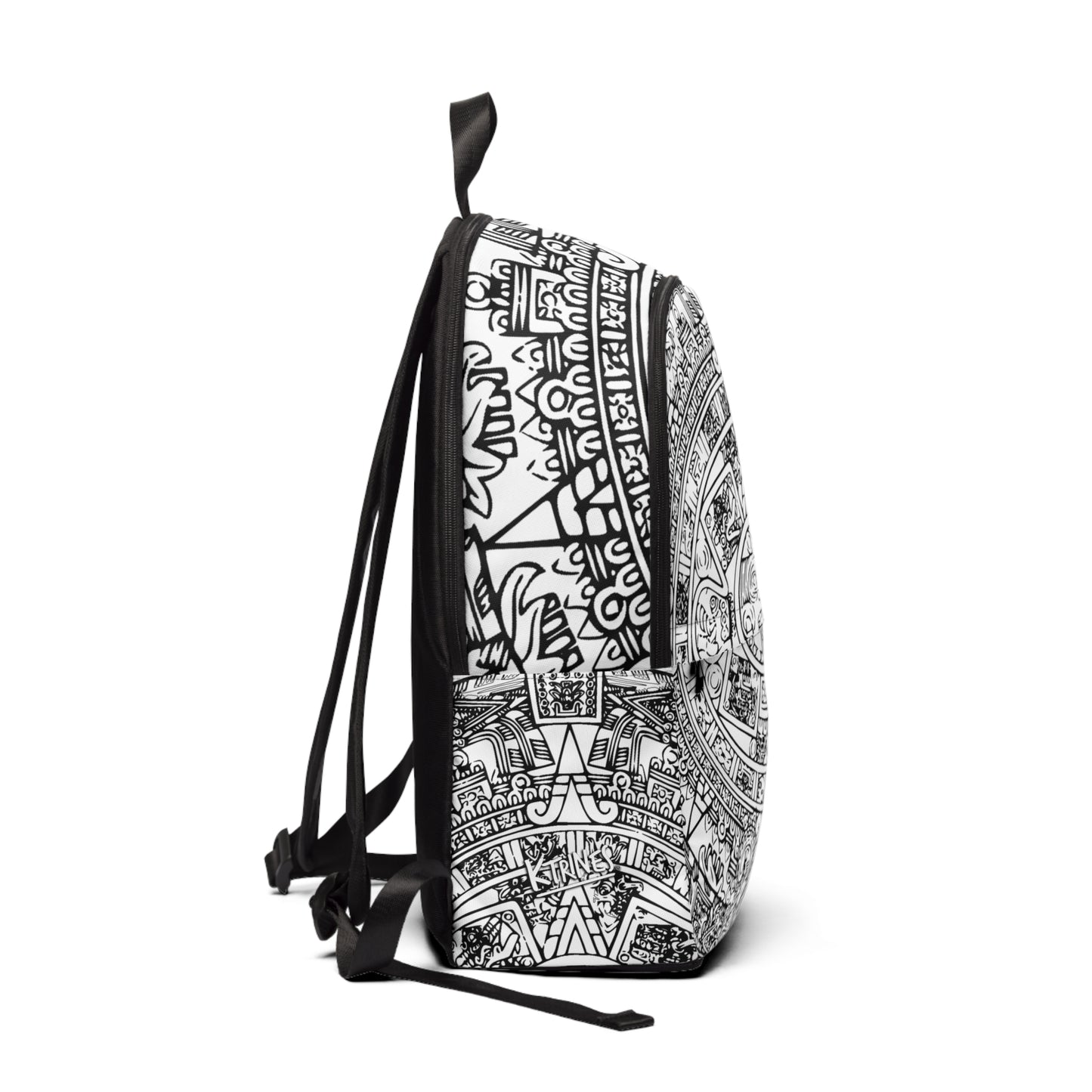 Aztec Calendar #2 / Unisex Fabric Backpack