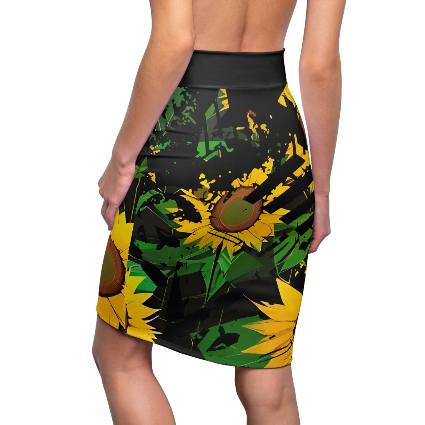 Warsaw Spring # 4 / Women's Pencil Skirt (AOP)