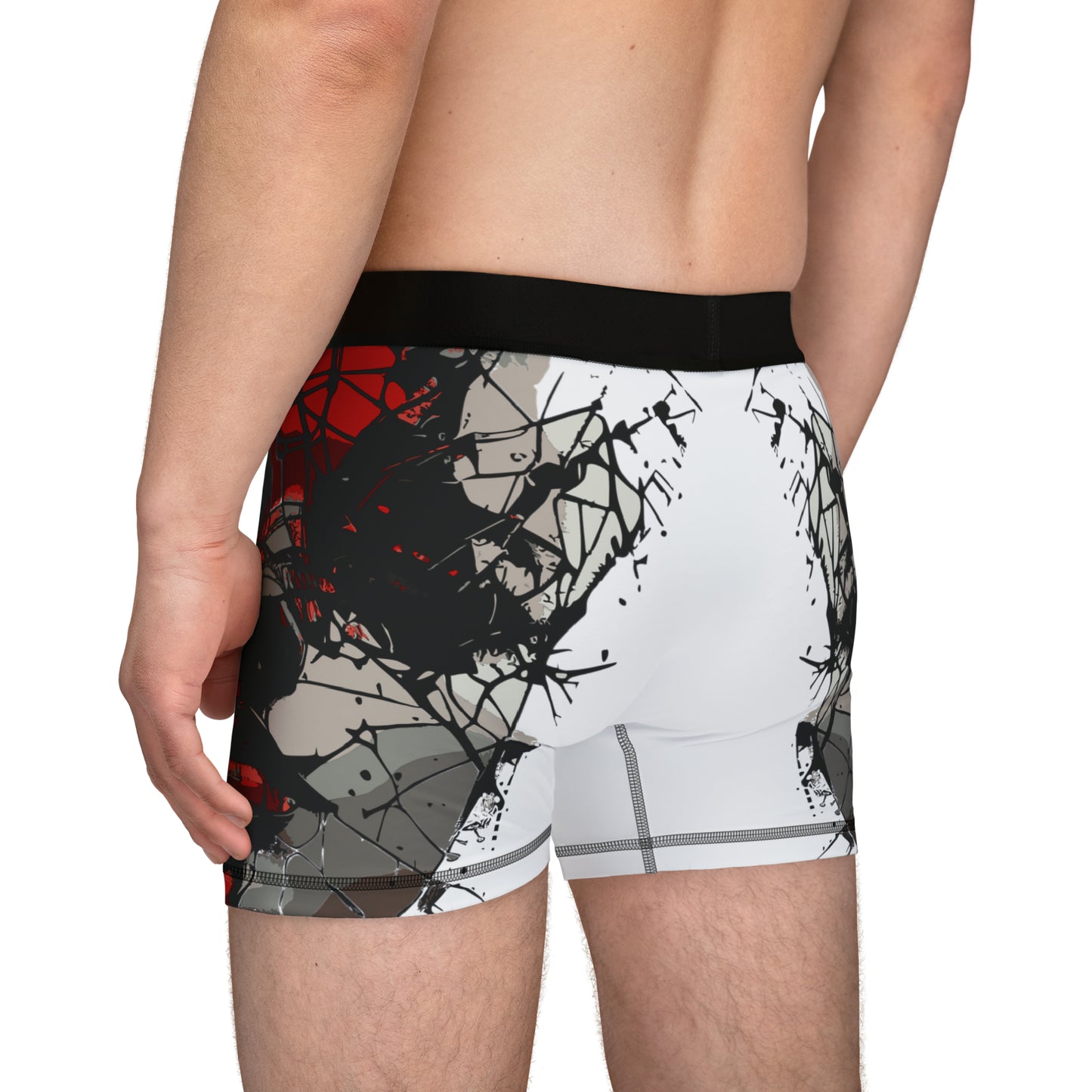 Punk Faces # 3 / Men's Boxers (AOP)