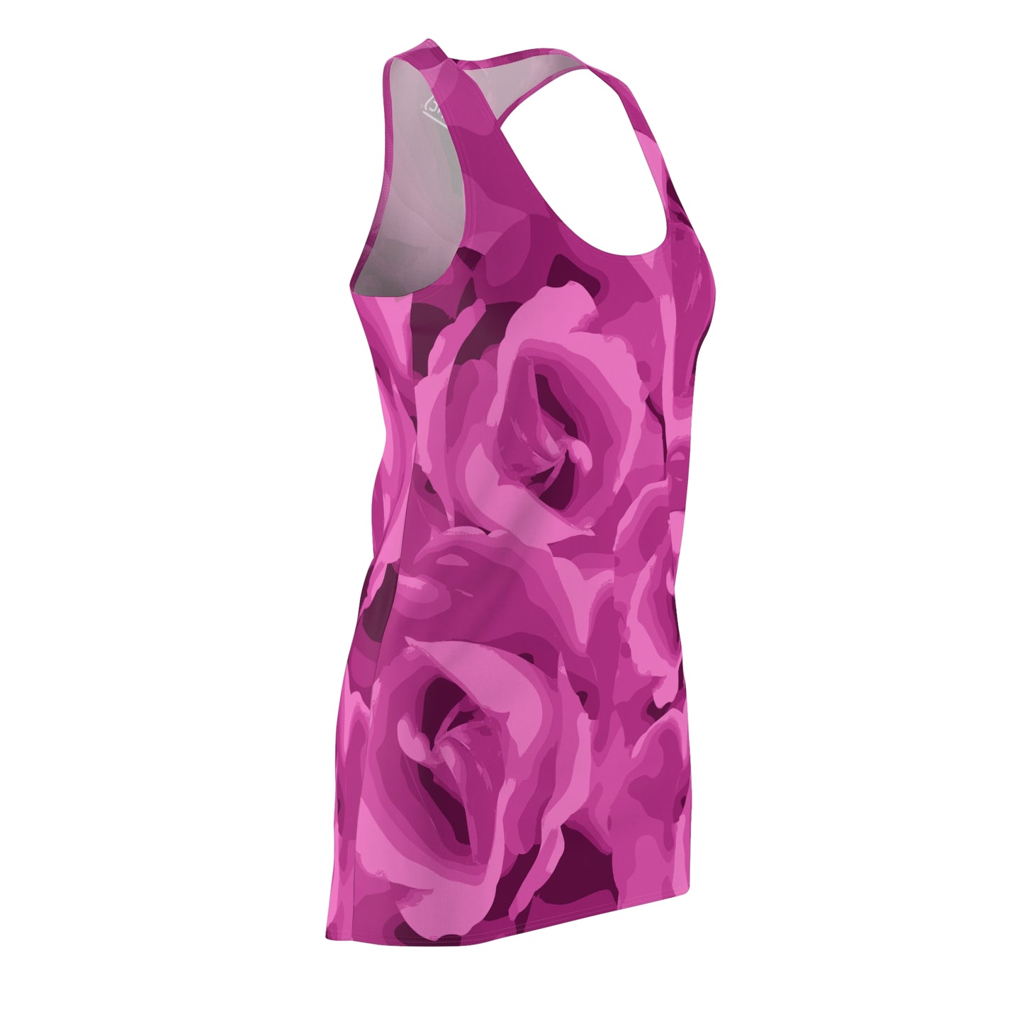 Roses # 2 / Women's Cut & Sew Racerback Dress (AOP)