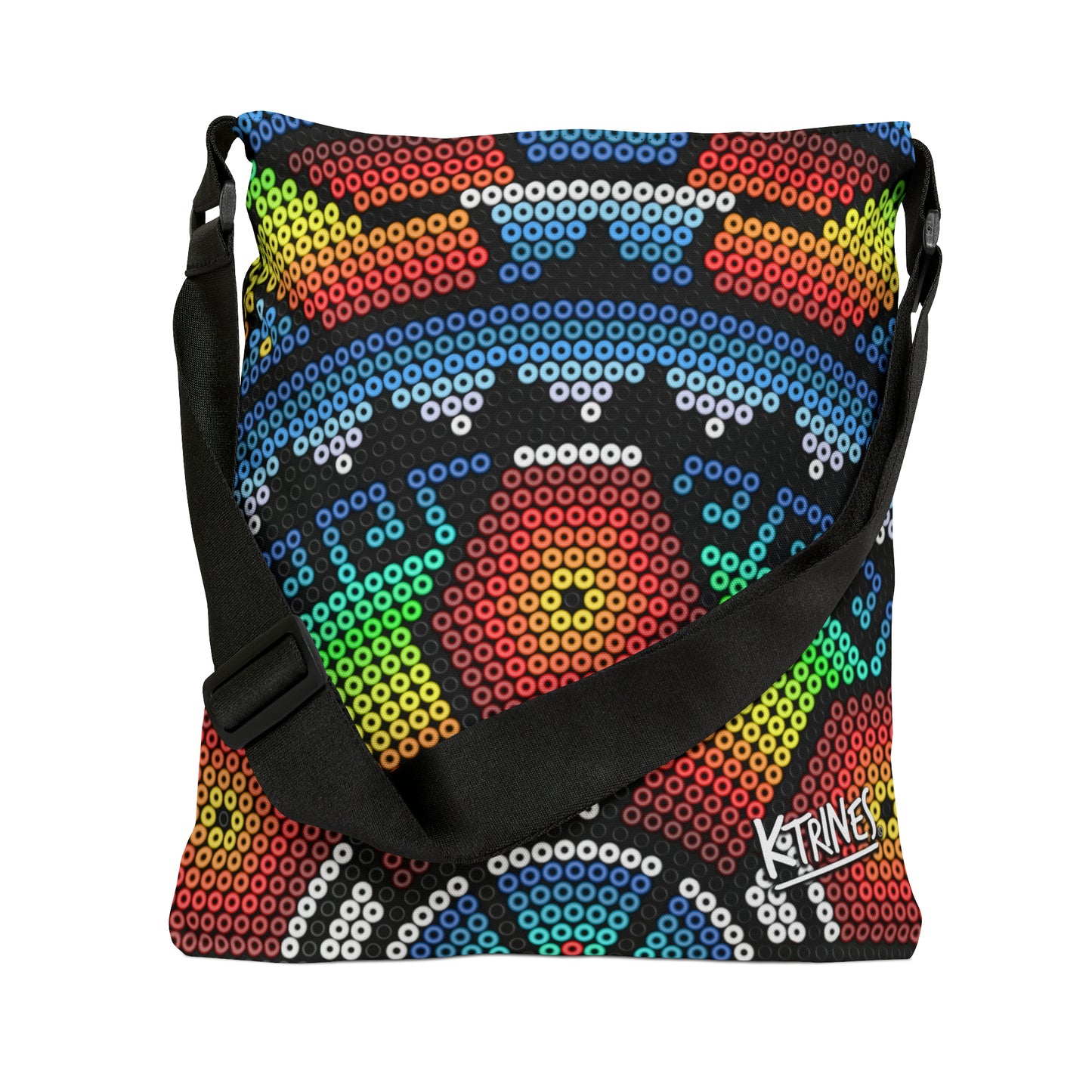 Huichol Art # 4 / Adjustable Tote Bag (AOP)