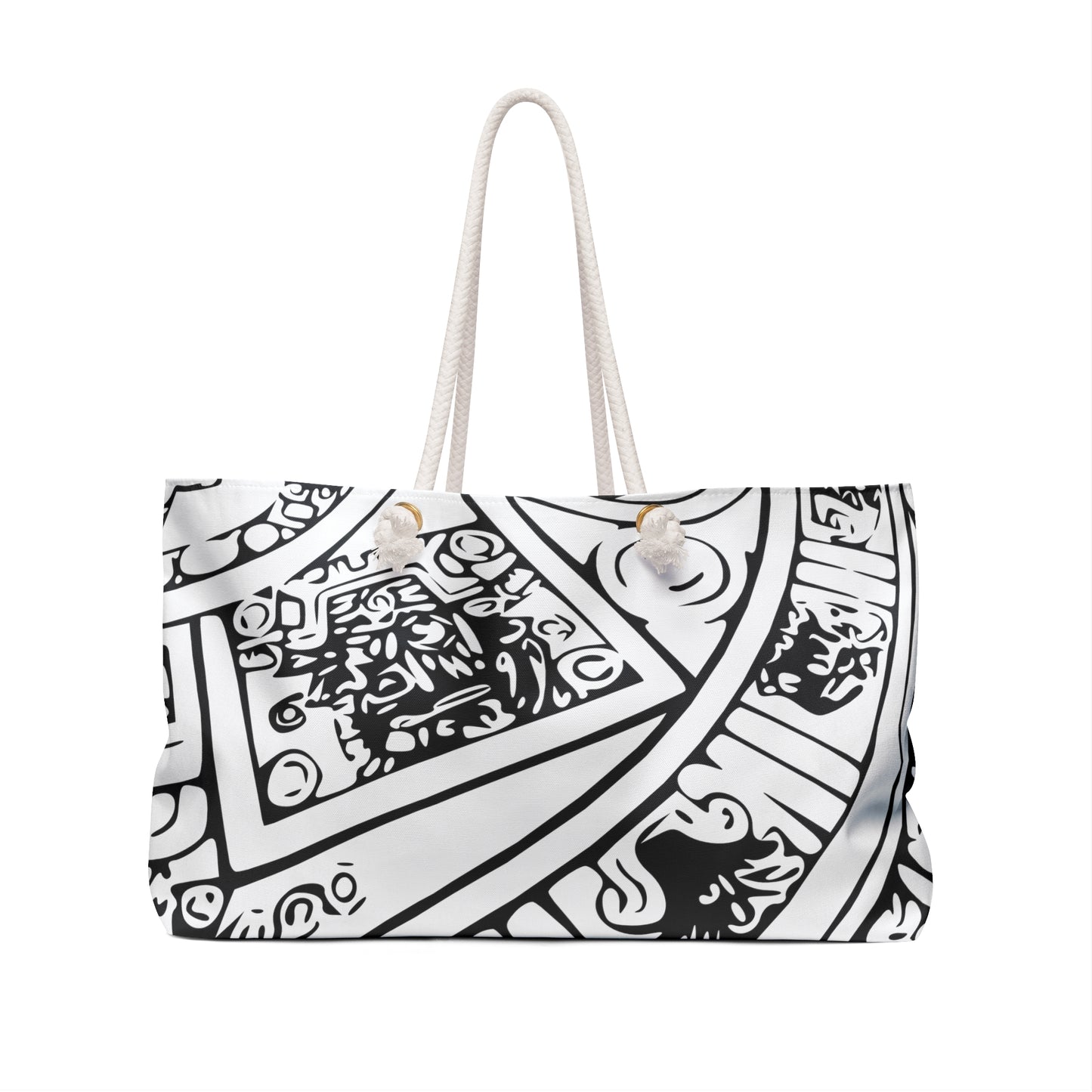 Aztec Calendar Art # 1 / Weekender Bag