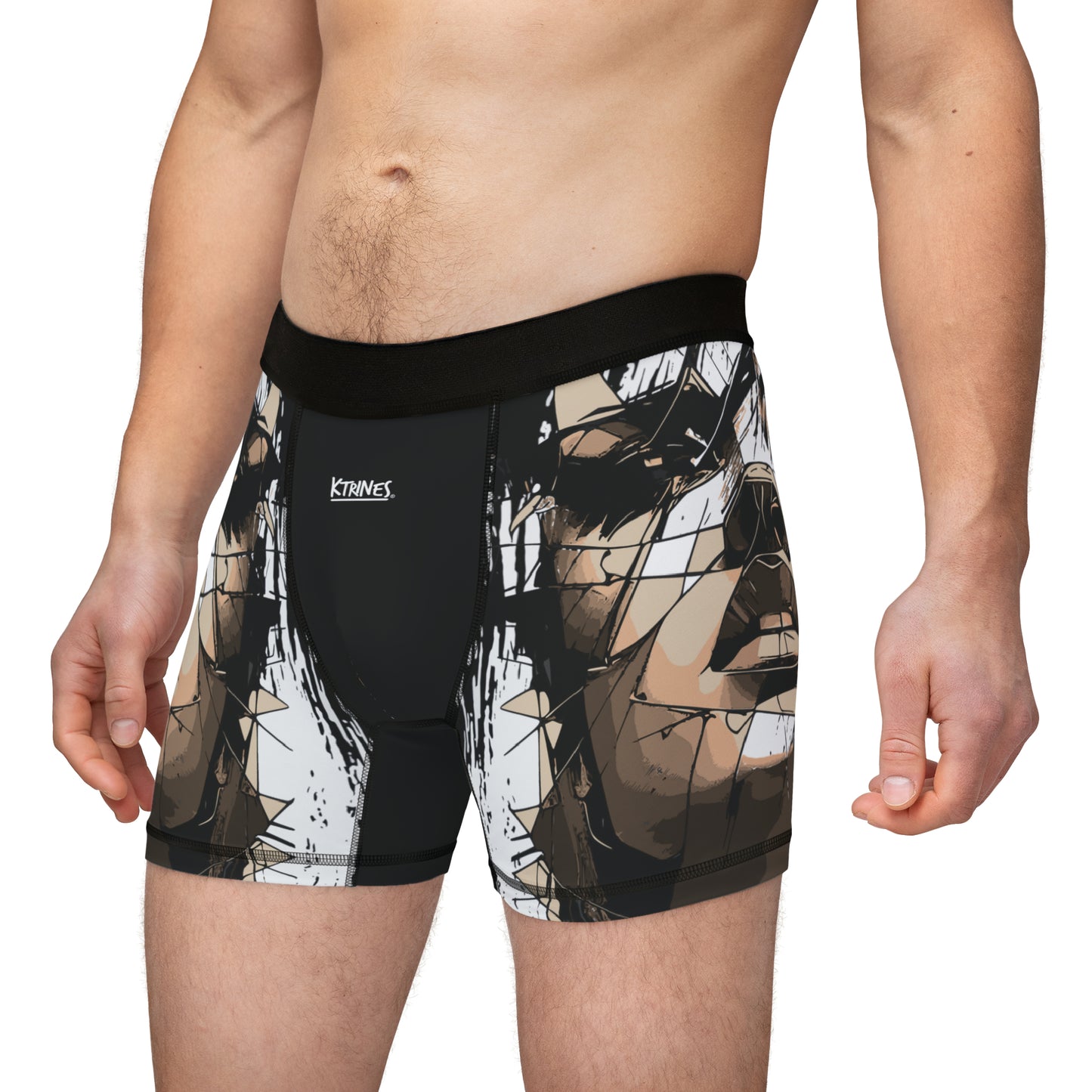 Punk Faces # 2 / Men's Boxers (AOP)