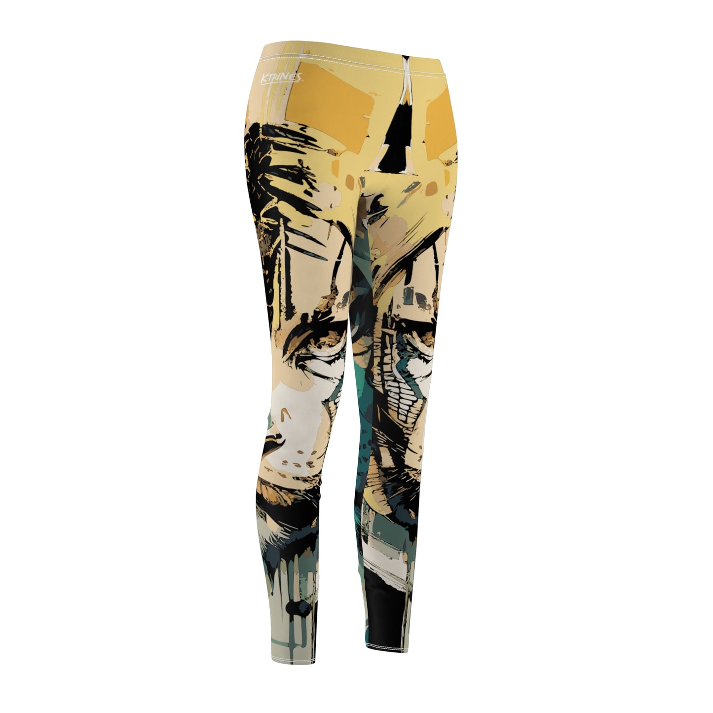 Animals #1 / Women's Cut & Sew Casual Leggings (AOP)