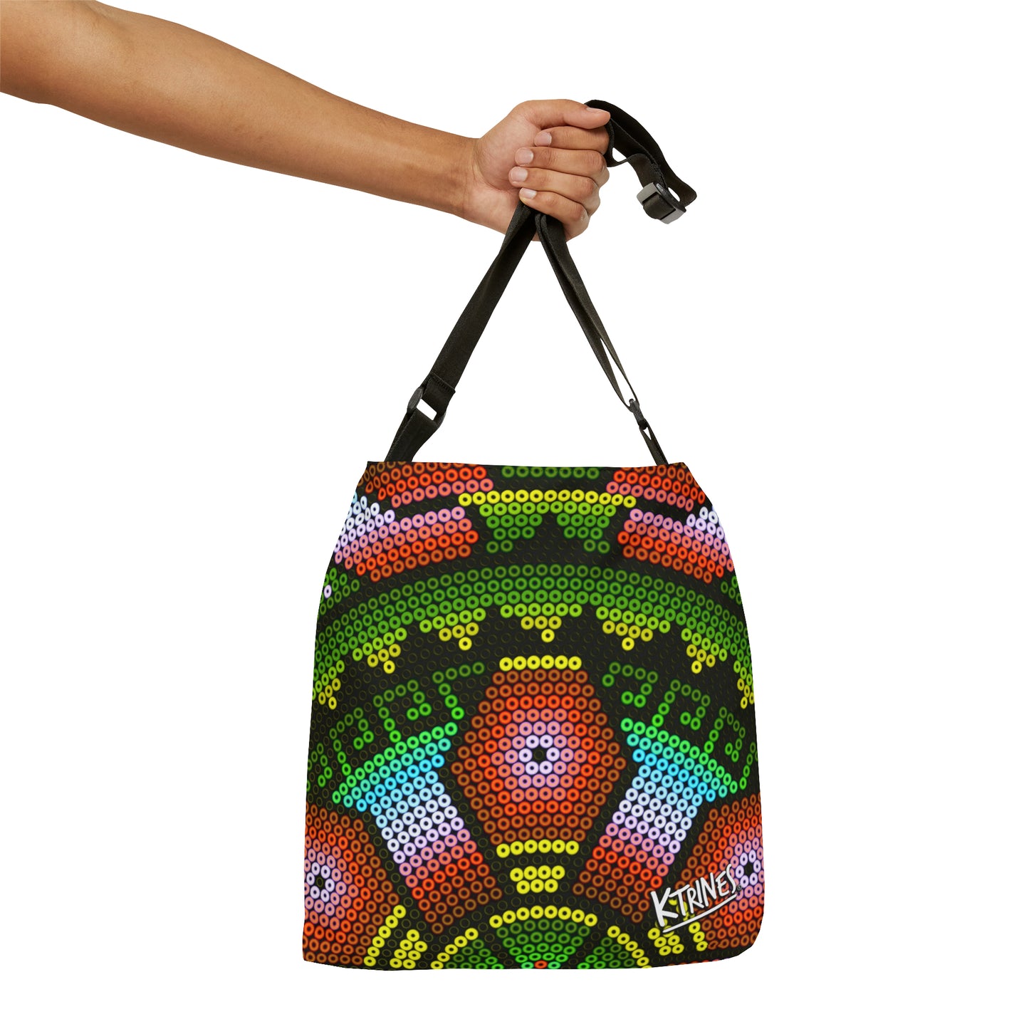 Huichol Art #2 / Adjustable Tote Bag (AOP)