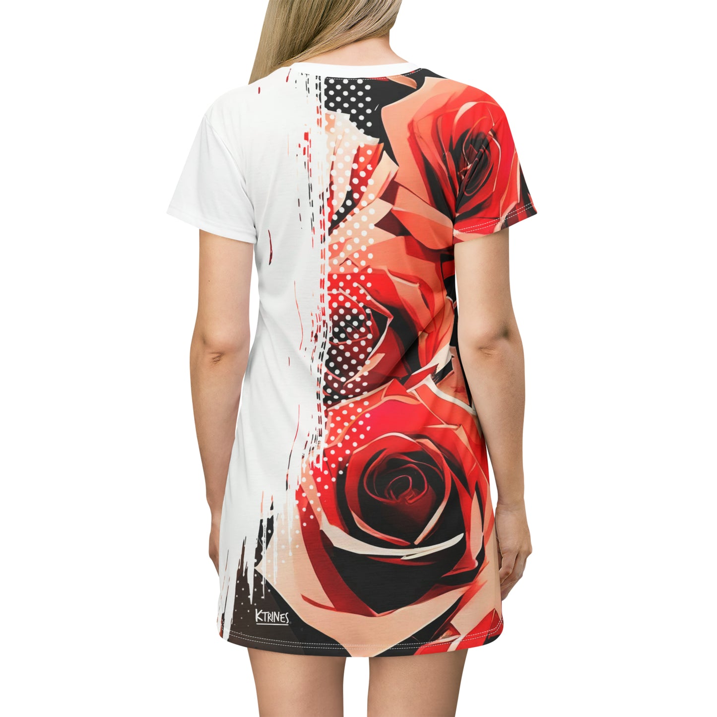 Warsaw Spring # 5/ T-Shirt Dress (AOP)