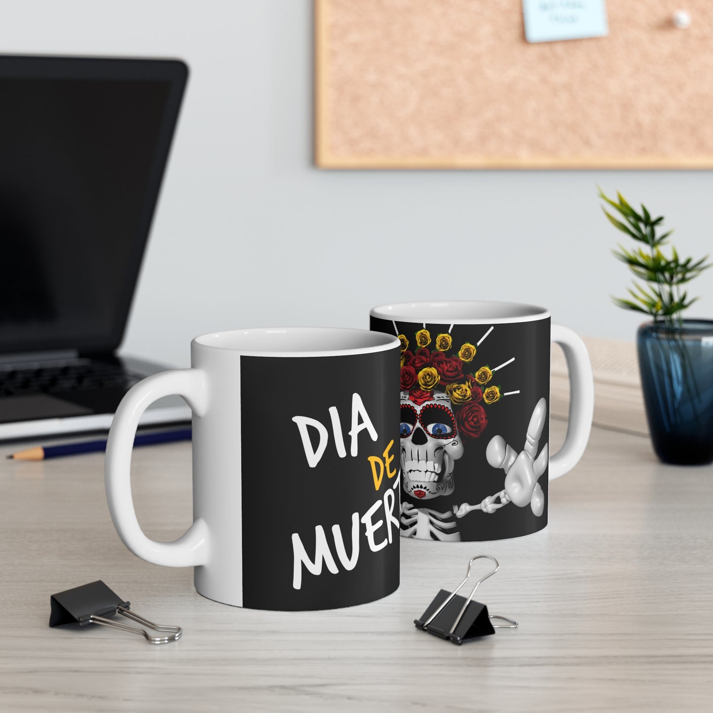 DIA DE MUERTOS.    /   Ceramic Mug 11oz