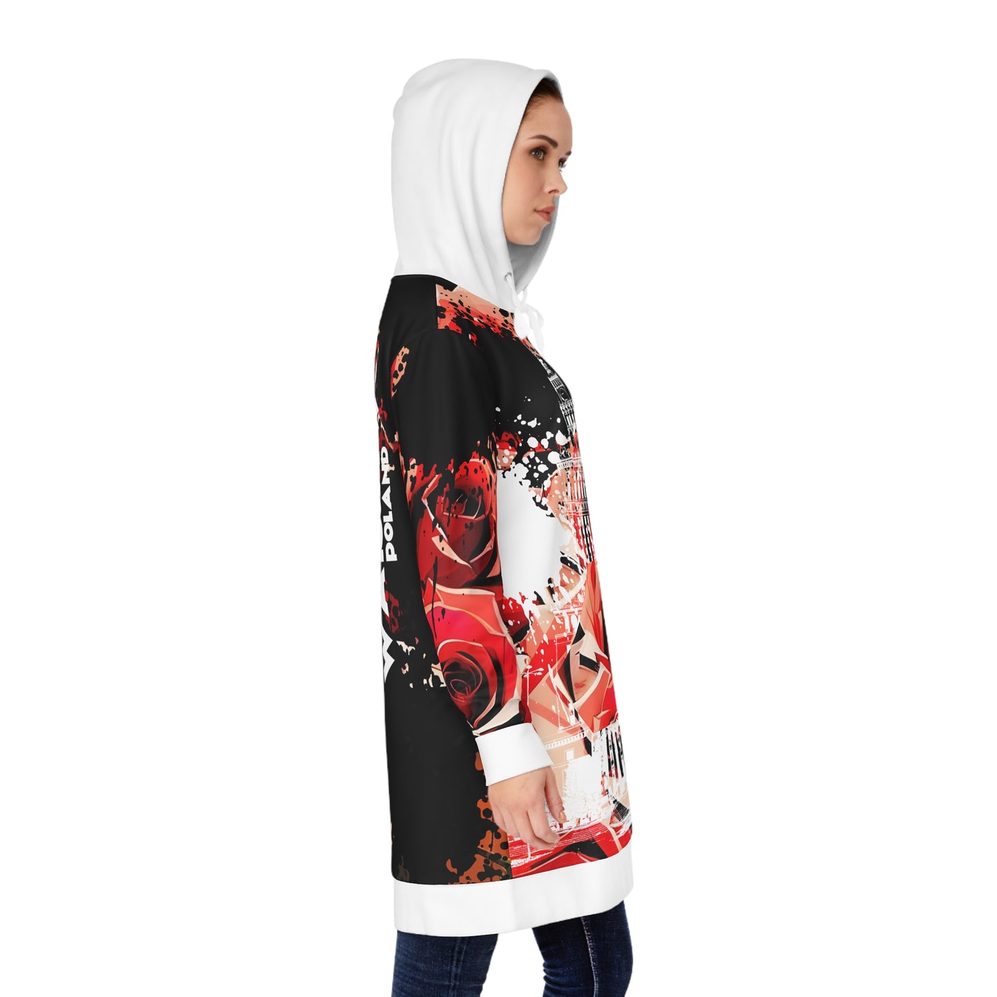 Warsaw Spring # 4 / Women's Hoodie Dress (AOP)